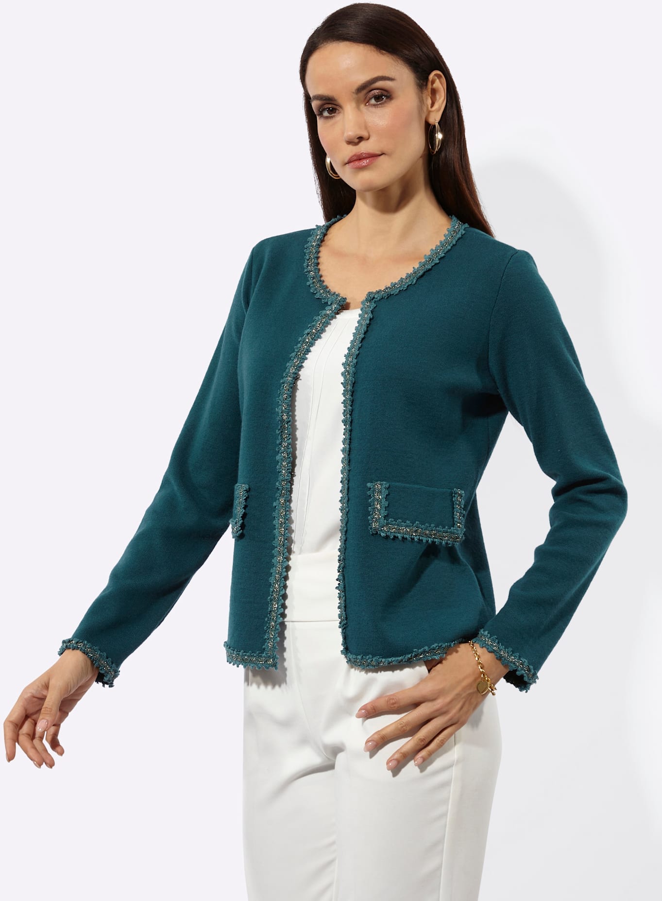 creation L Veste en tricot