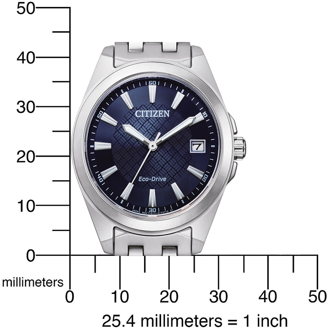 Citizen Solaruhr, Armbanduhr, Damenuhr, Edelstahlarmband, bis 10 bar wasserdicht, Datum