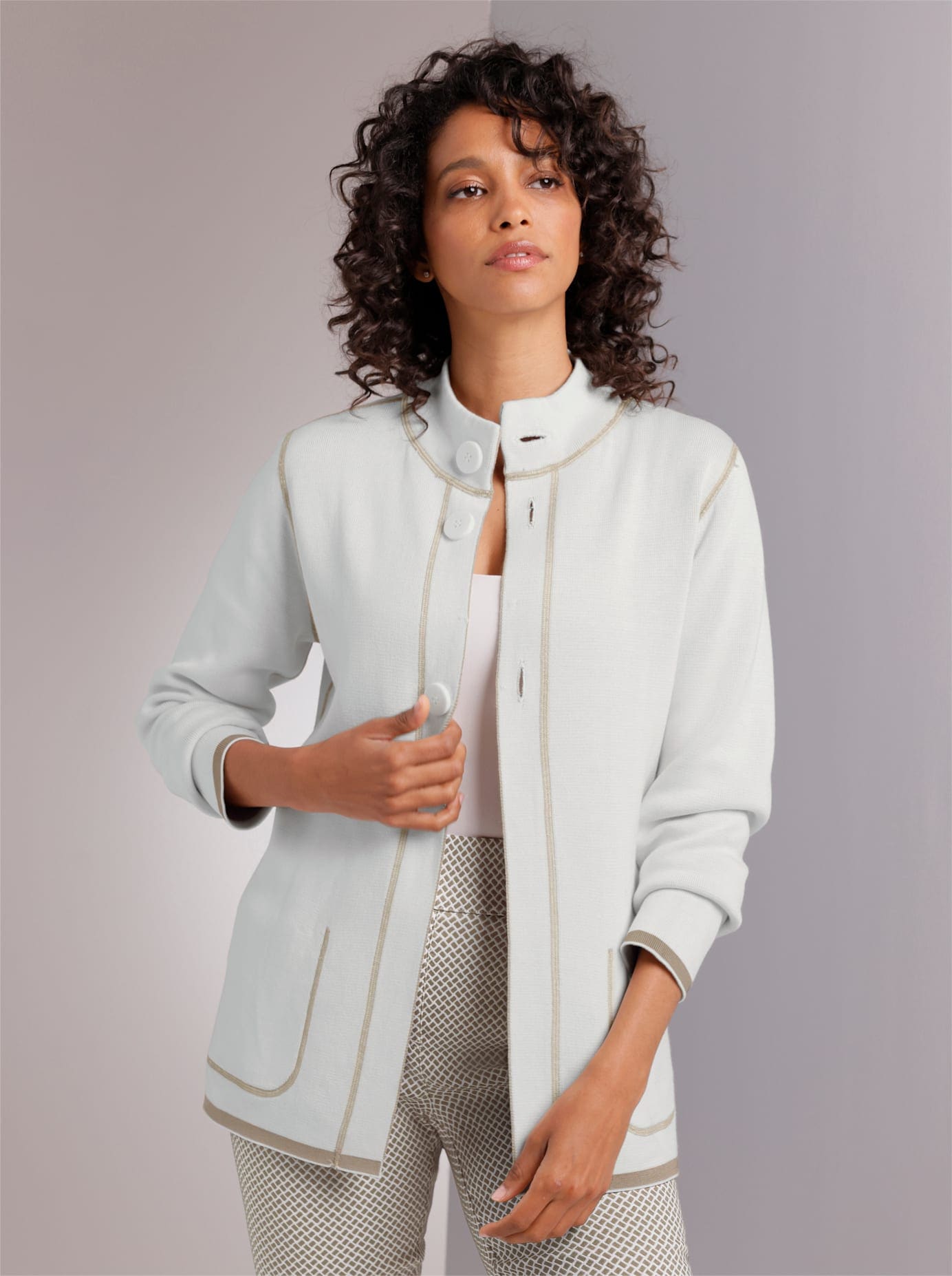 CREATION L PREMIUM Cardigan jacquard