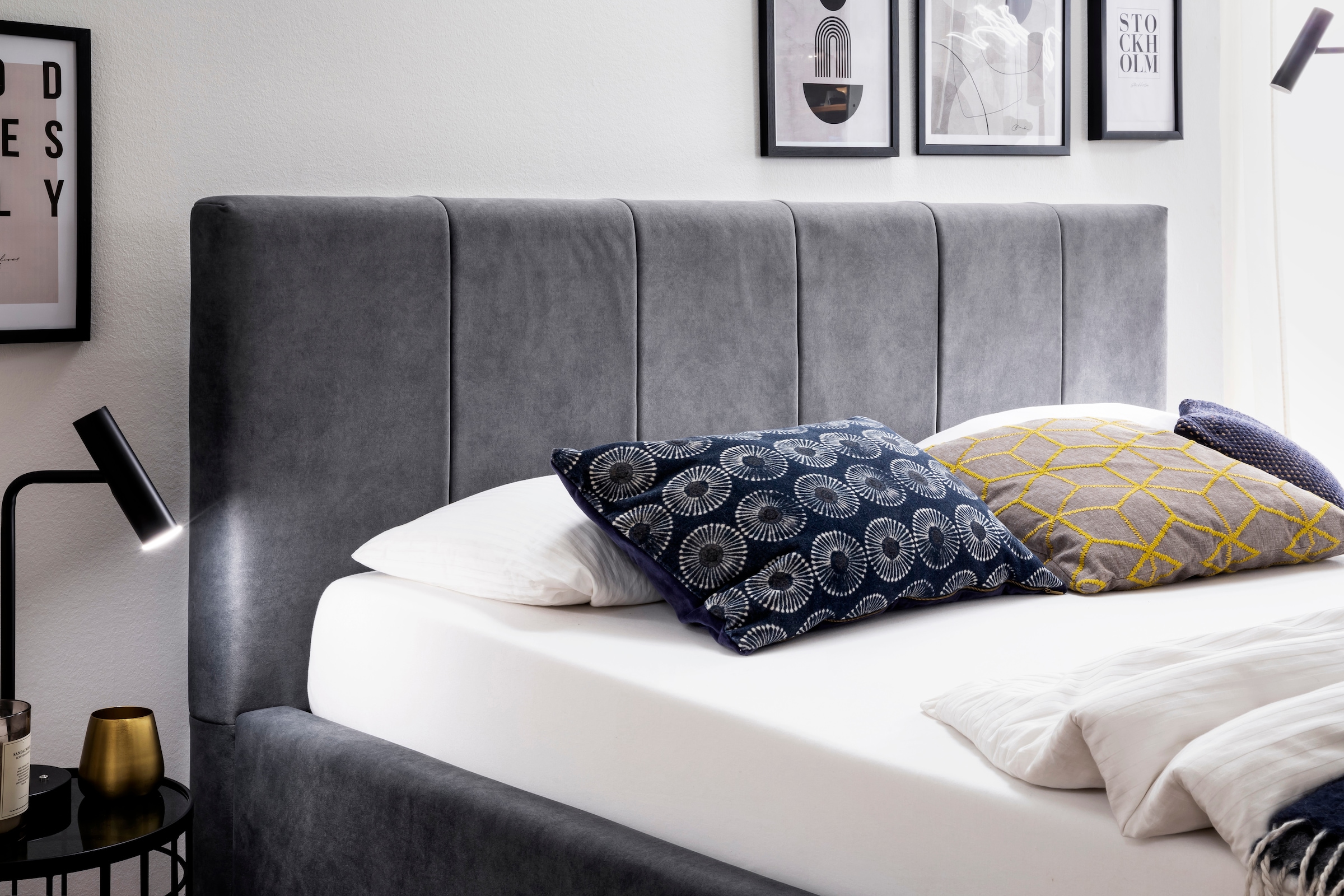 meise.möbel Lit de rangement »Lizzano« inkl. Lattenrost und Bettkasten