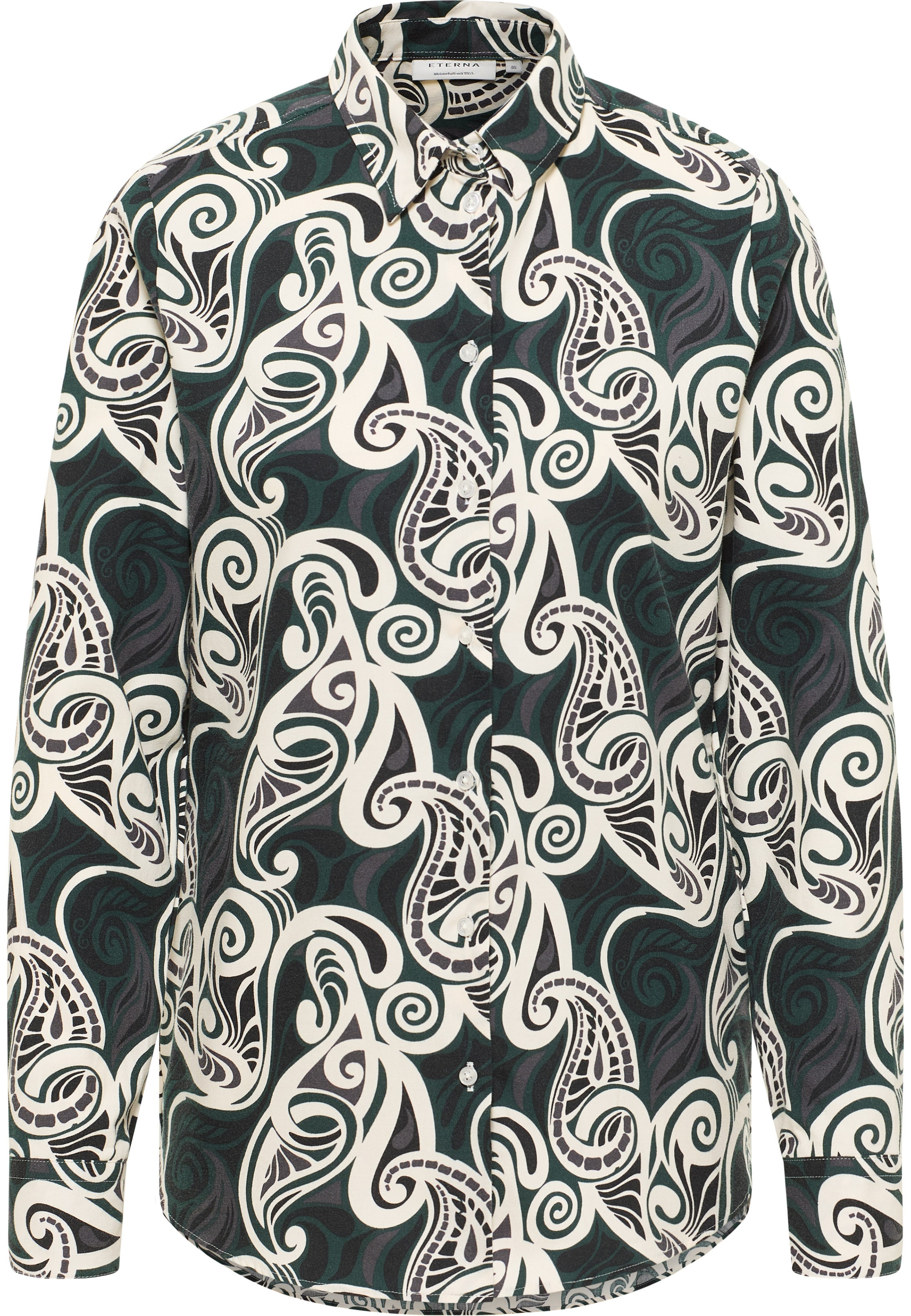Eterna Blouse chemise »REGULAR FIT« EASY IRON (bügelleicht)