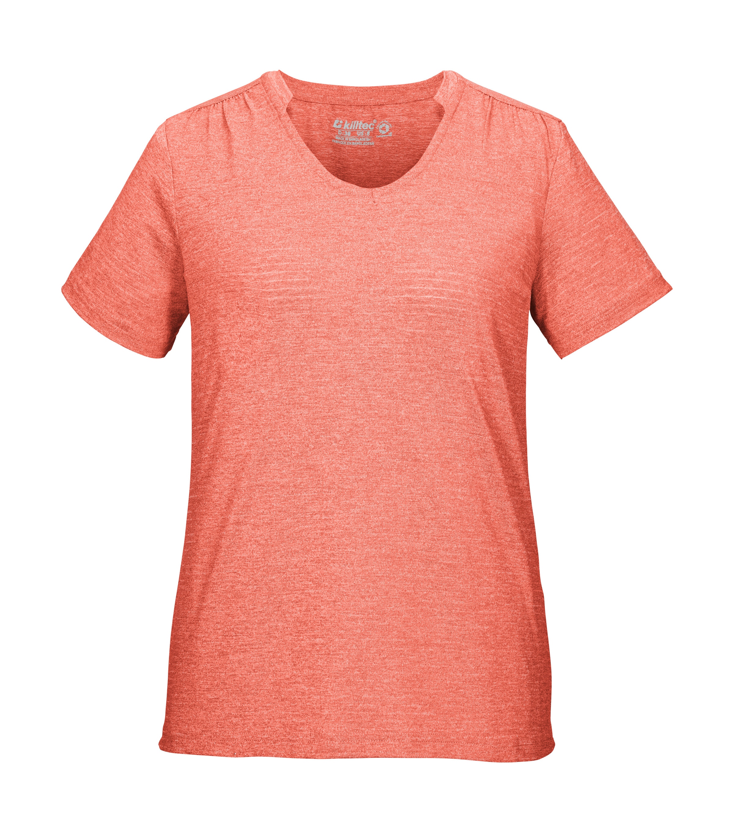 Image of Killtec T-Shirt "KOS 29 WMN TSHRT" Atmungsaktiv, schnelltrocknend, Melange-Optik, Stretchkomfort