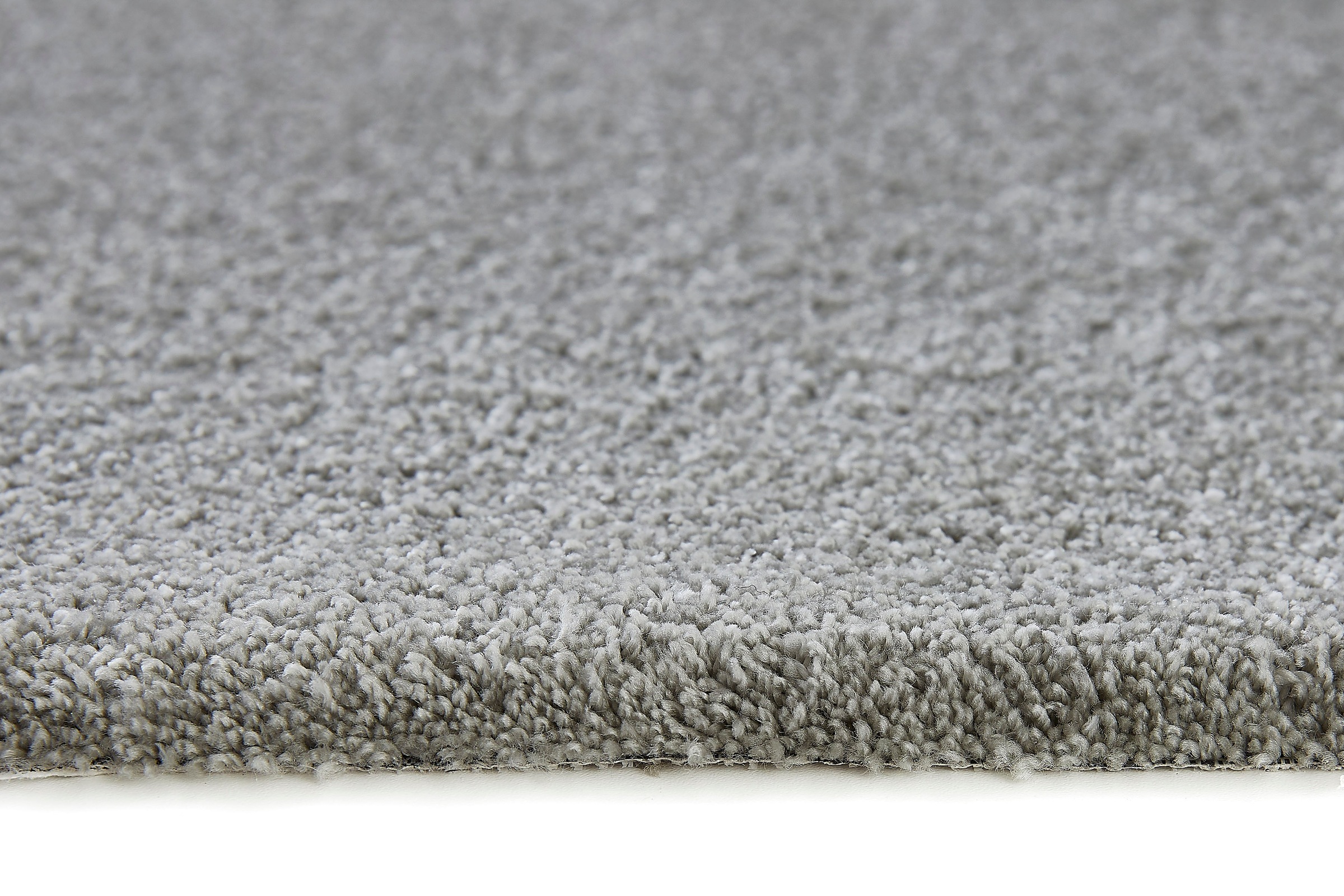 Andiamo Teppichboden »Genua, Kräuselvelours, Made in Netherlands«, rechteckig, 1,58 mm Höhe, Uni-Farben, Breite 400 cm, sehr weicher Flor, Schlafzimmer, Wohnzimmer