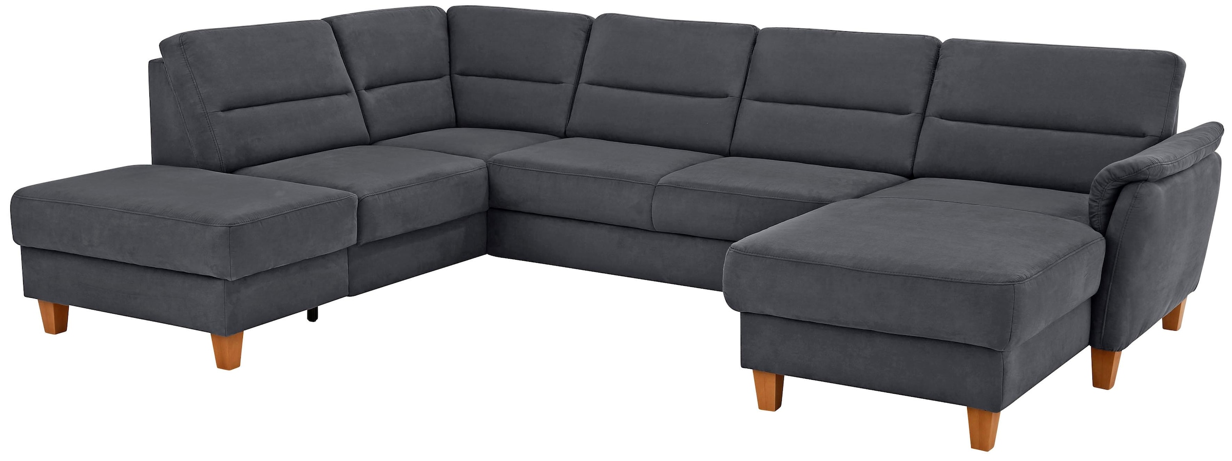 Home affaire Paysage de salon »Palmera U-Form, B: 308 cm« optional Bettfunktion & Bettkasten, Federkern