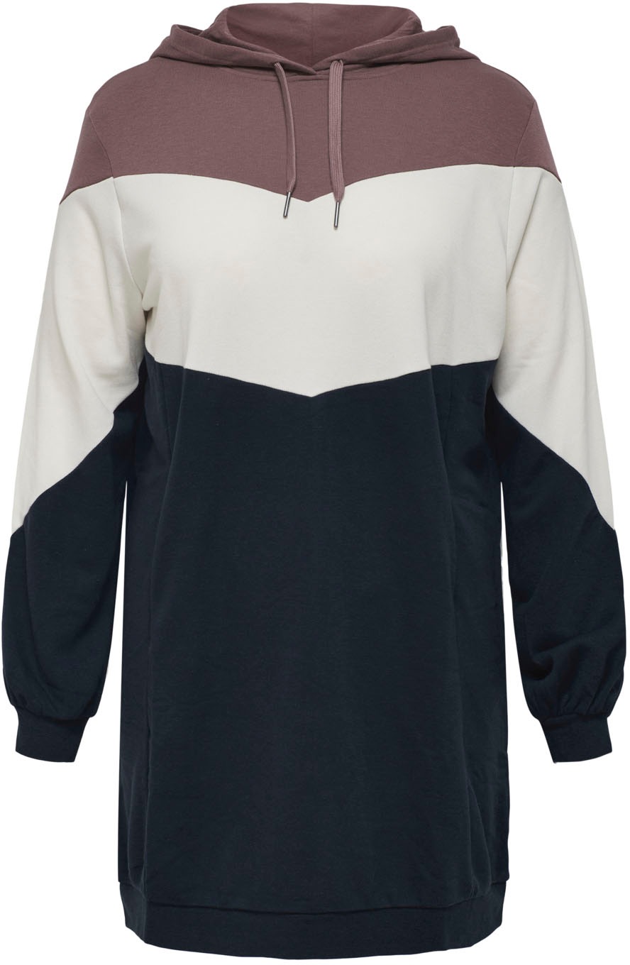 Image of ONLY CARMAKOMA Sweatkleid »Sweatkleid CARJANE«, mit Color-Blocking bei Ackermann Versand Schweiz