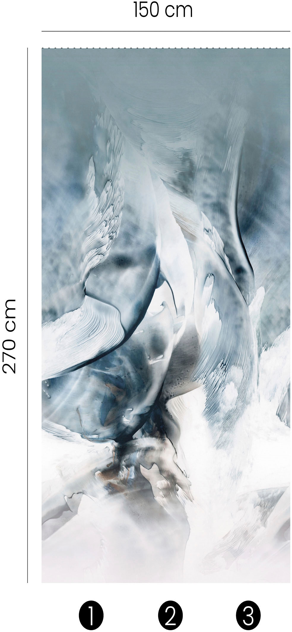 Fashion for walls Papier peint photo »Tempest« Phthalate frei