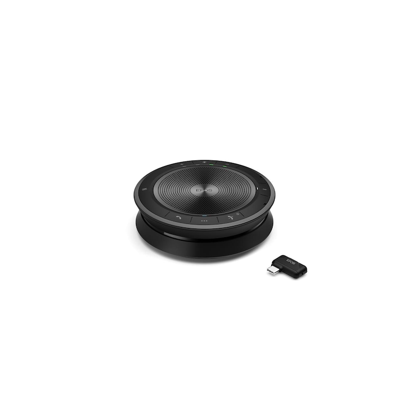 EPOS , Bluetooth-Speaker »EXPAND 40 + Bluetooth« (Bluetooth ) , grau , Reduziert Hintergrundgeräusche: Drei Beamforming-Mikrofone sorgen dafür,...