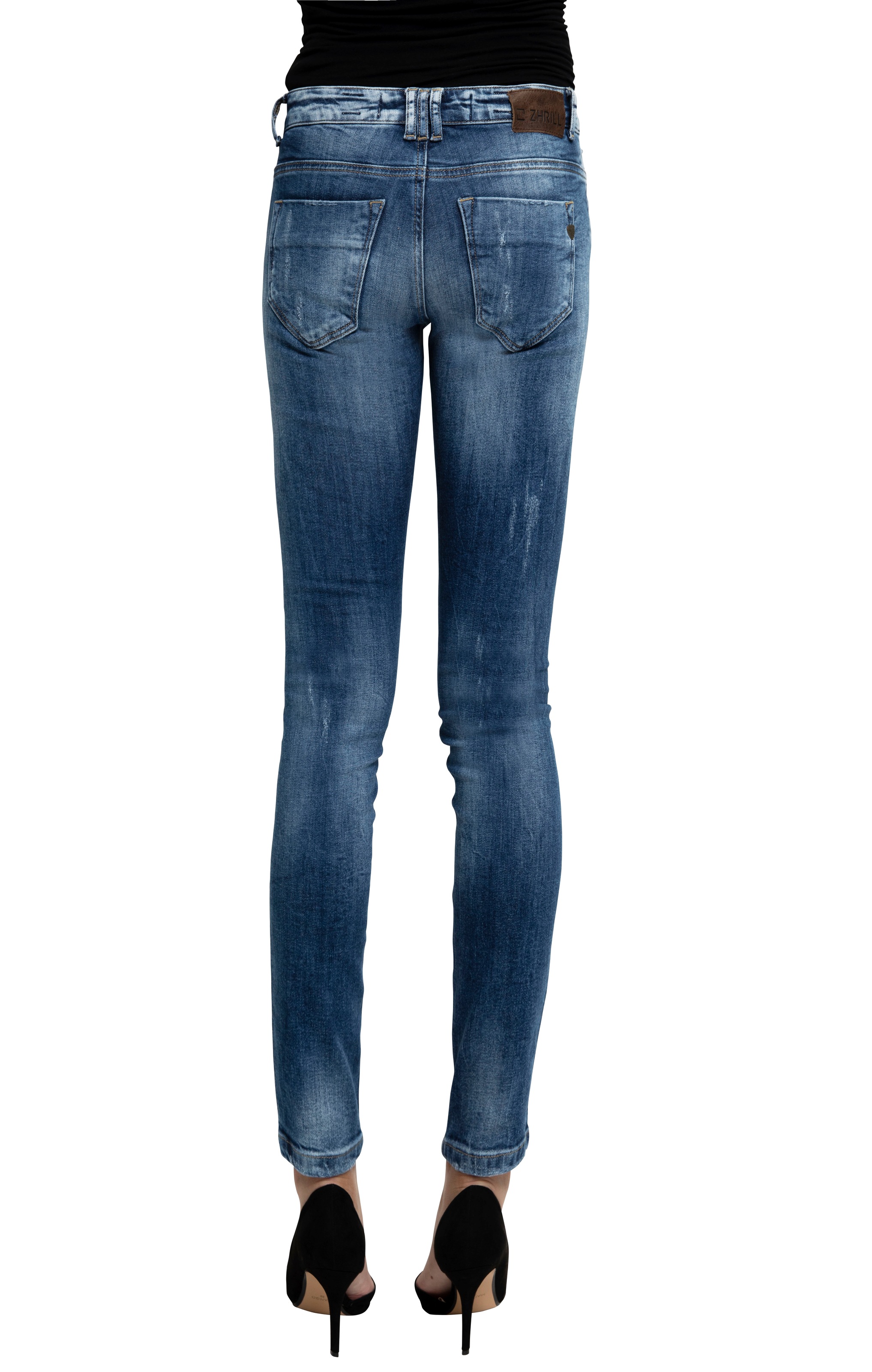 Image of Zhrill Skinny-fit-Jeans »MIA«, mit Reissverschlusstasche und besonderer Waschung bei Ackermann Versand Schweiz