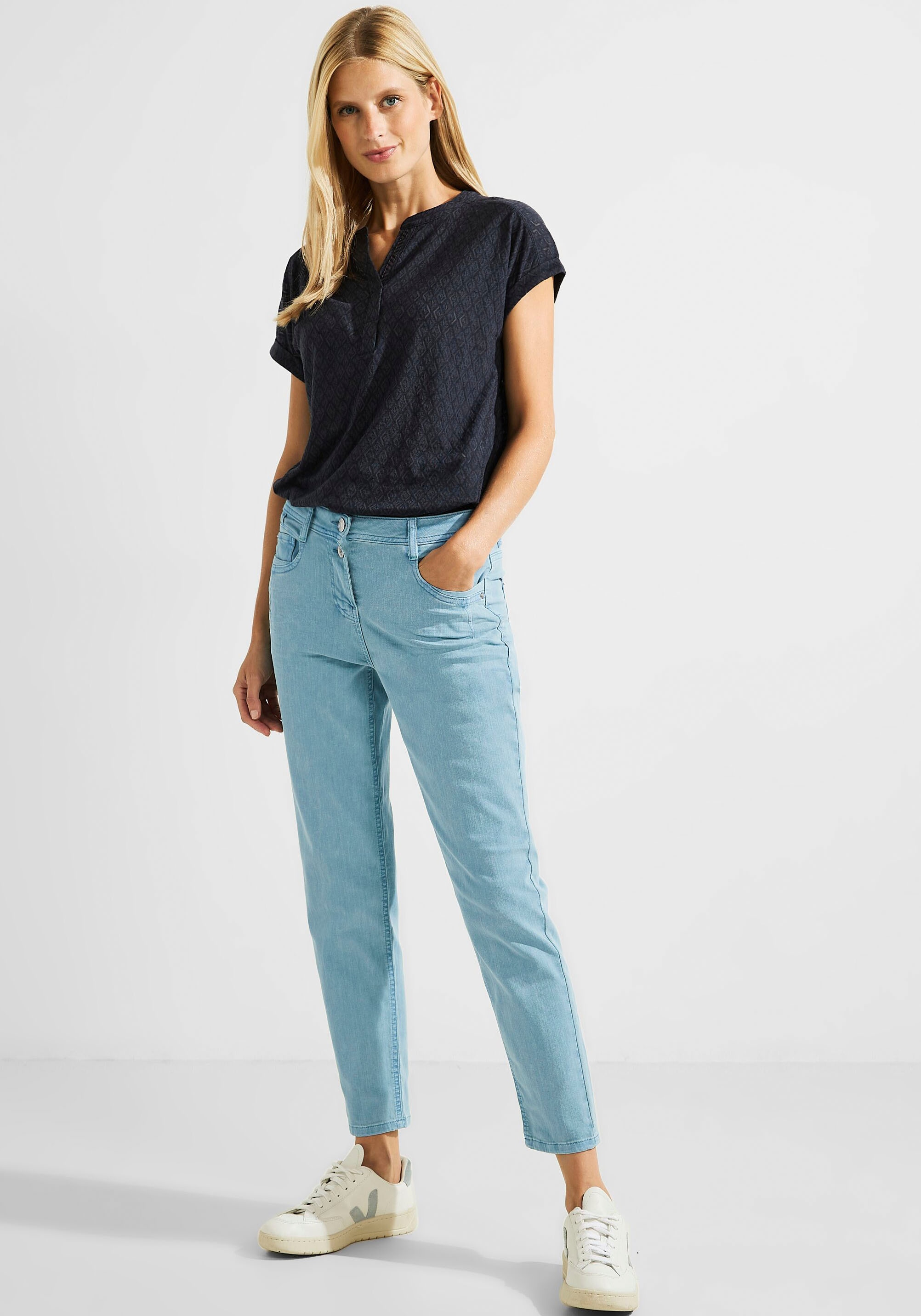 Slim-fit-Jeans, auf Style im ♕ Toronto versandkostenfrei Cecil