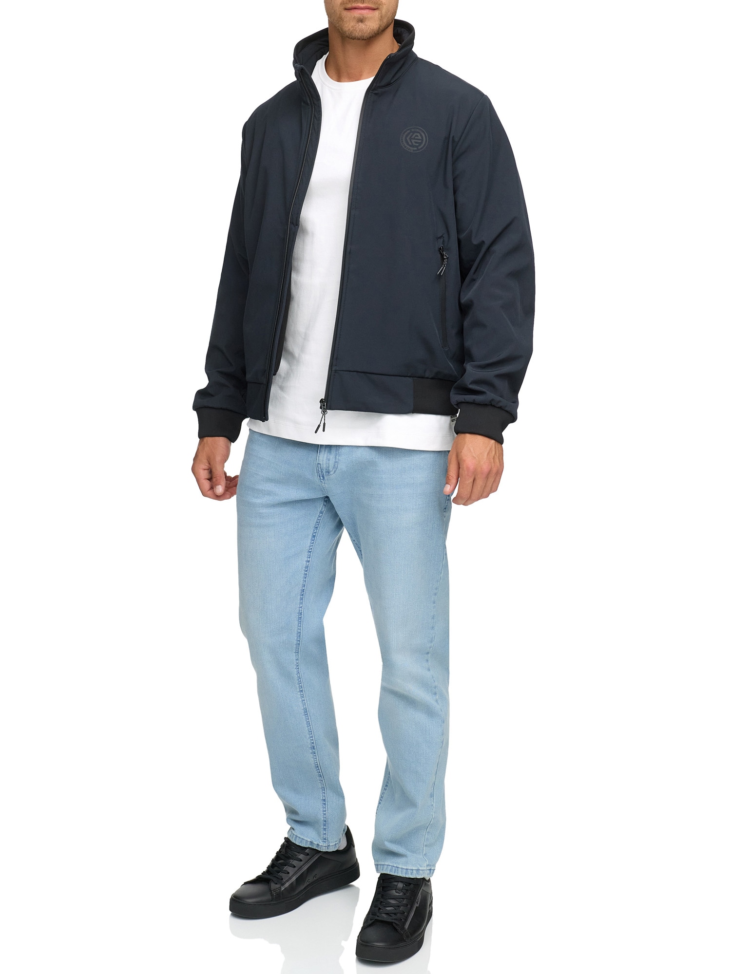 Indicode Veste softshell »INRoute Jacket« ohne Kapuze