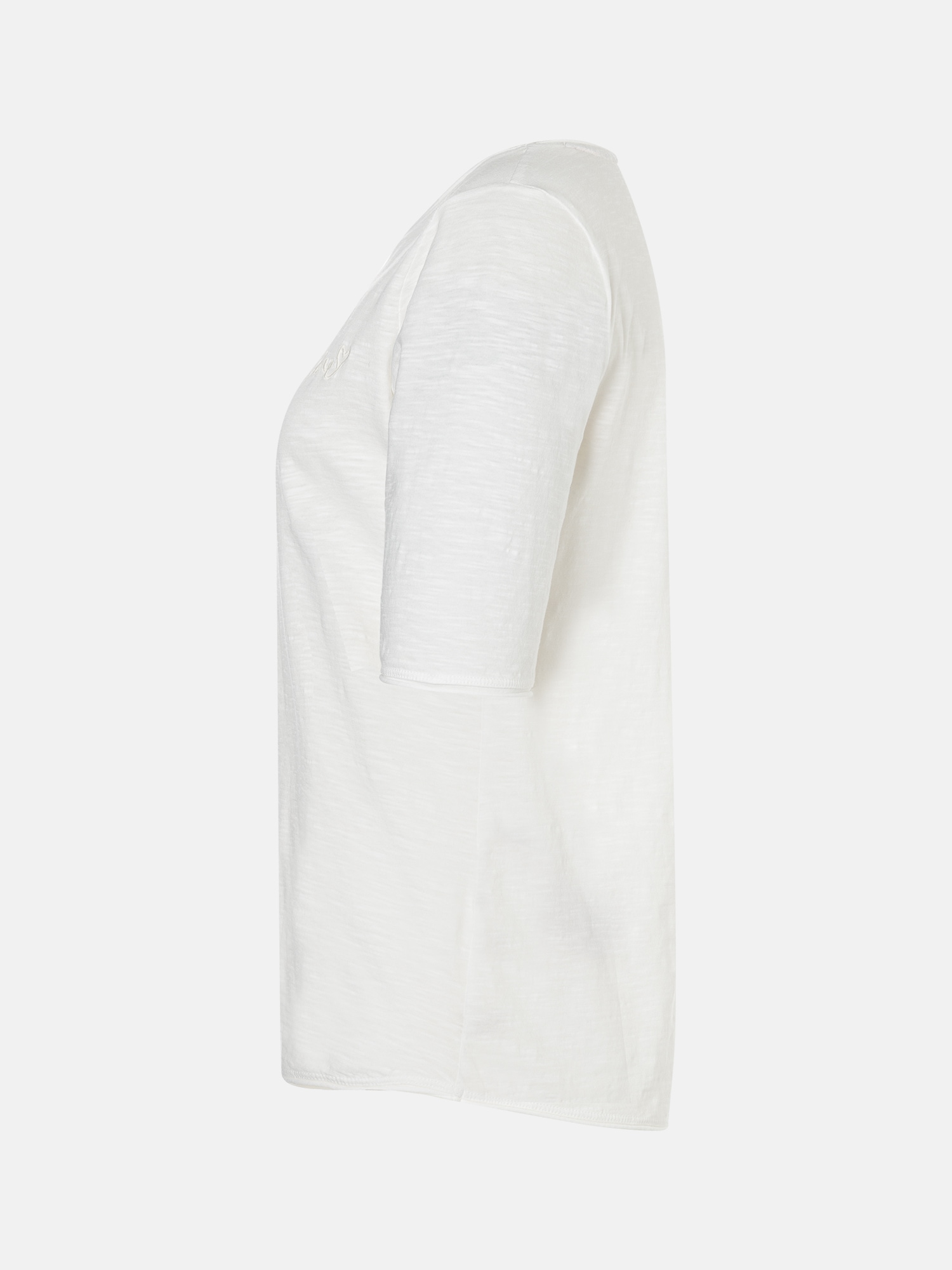 Lieblingsstück Shirt à col rond »CandiceEP« mit Statement-Stickerei und im Batik-Look