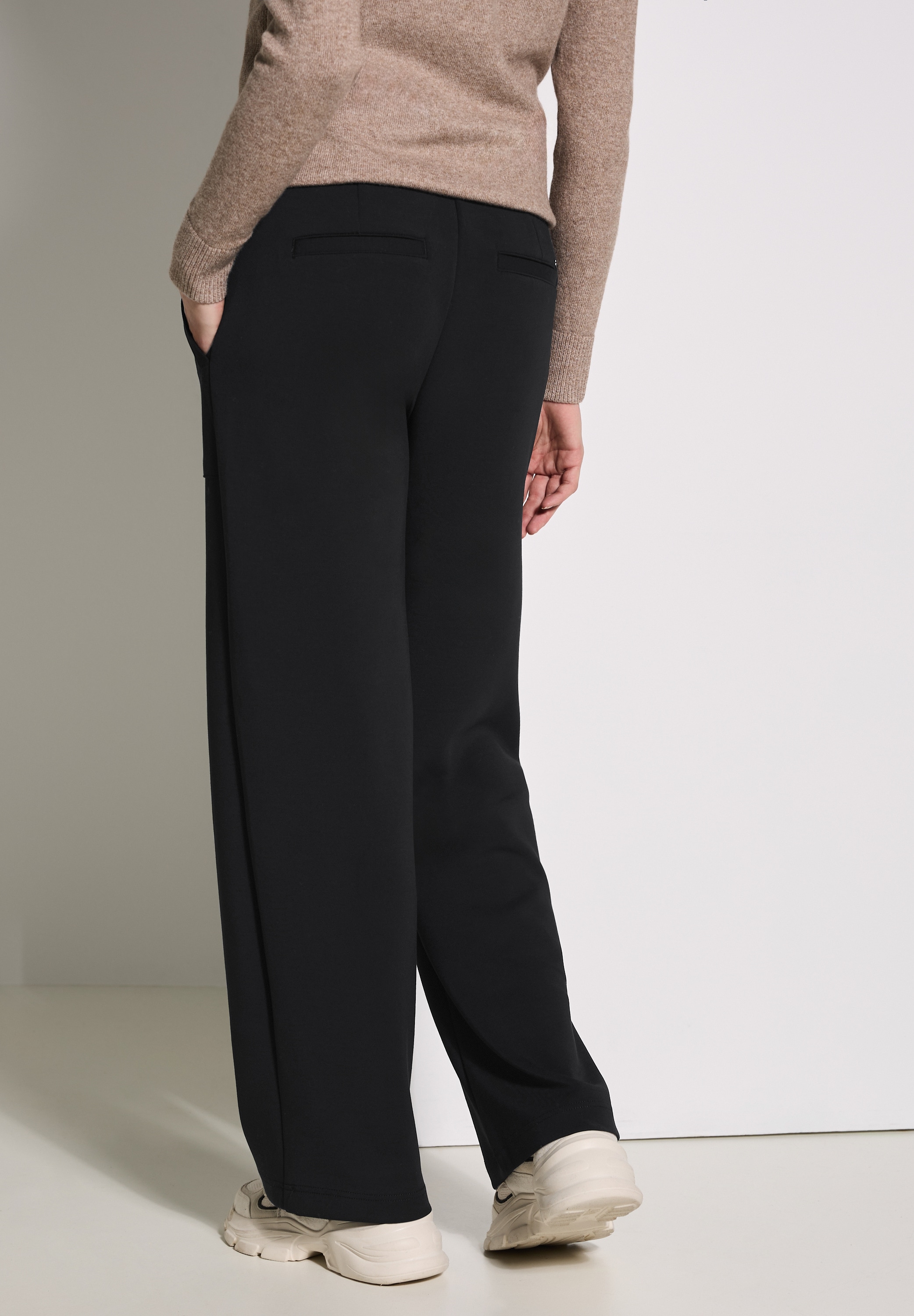 Cecil Stoffhose »Style Neele«, Sommerhose mit weitem Bein
