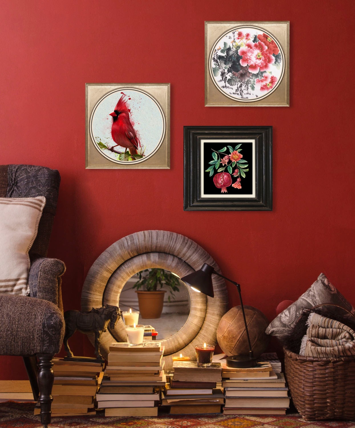 queence Acrylglasbild »Blumen«, Blumen-Blumenbilder-Kunst-Pflanzen-Pflanzenbilder-Gemälde, Fine Art-Print in Galeriequalität