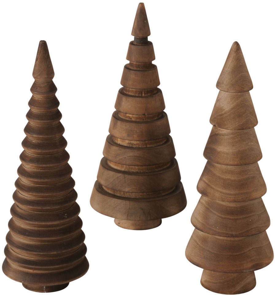 Image of BOLTZE Dekobaum »Abiola«, (Set, 3 St.), aus Holz, Höhe ca. 15 cm bei Ackermann Versand Schweiz
