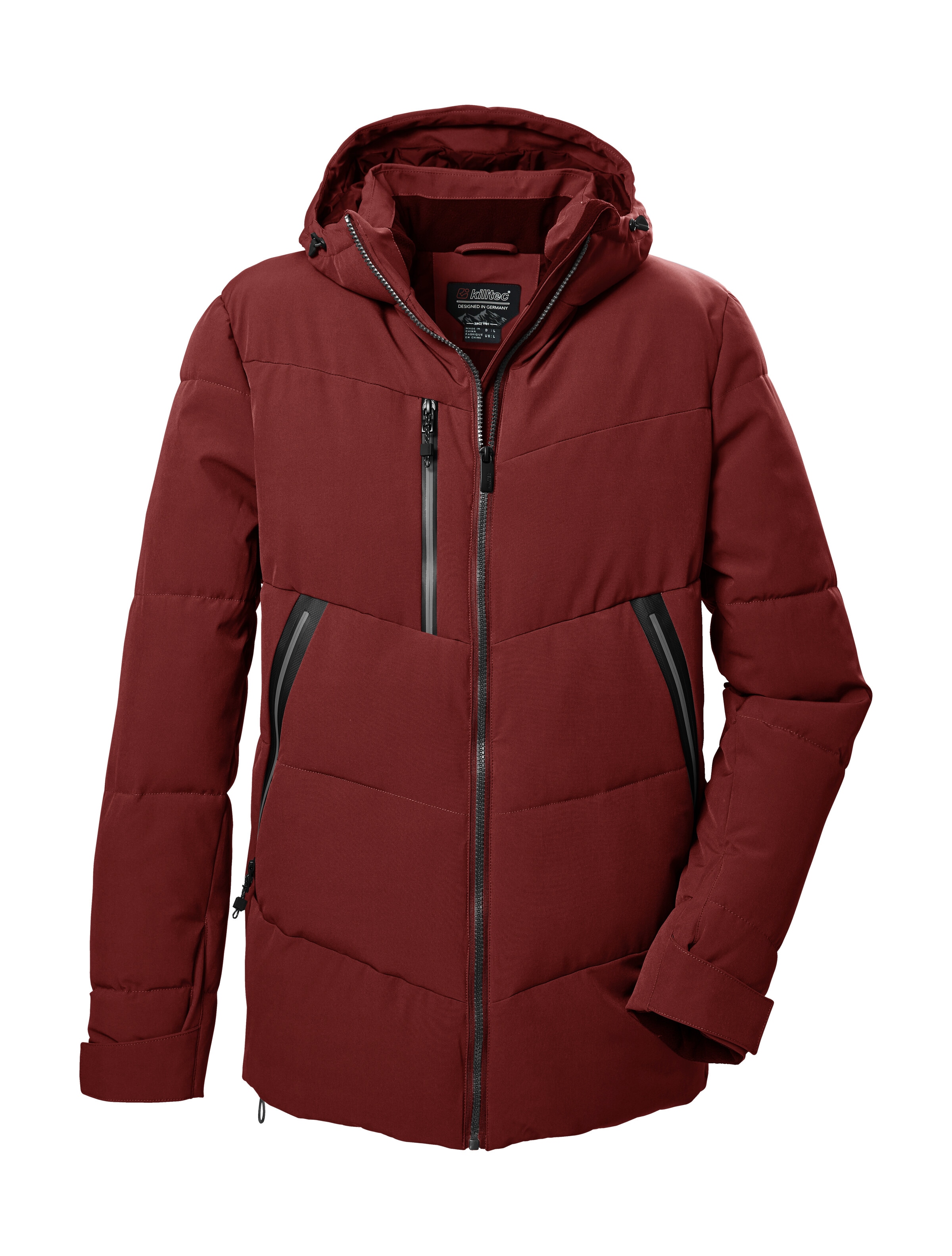 Image of Killtec Steppjacke "KOW 1 MN QLTD JCKT" Wasser- und windabweisende Funktionsjacke, Kapuze, recyceltes Material