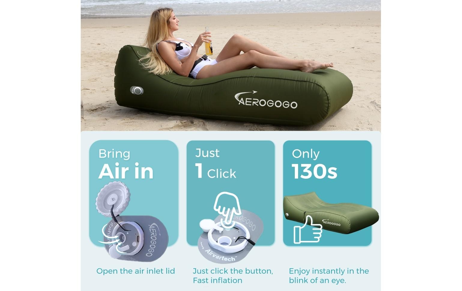   Matelas à air »Aerogogo GIGA Lounger PS2 80 x 185 cm«