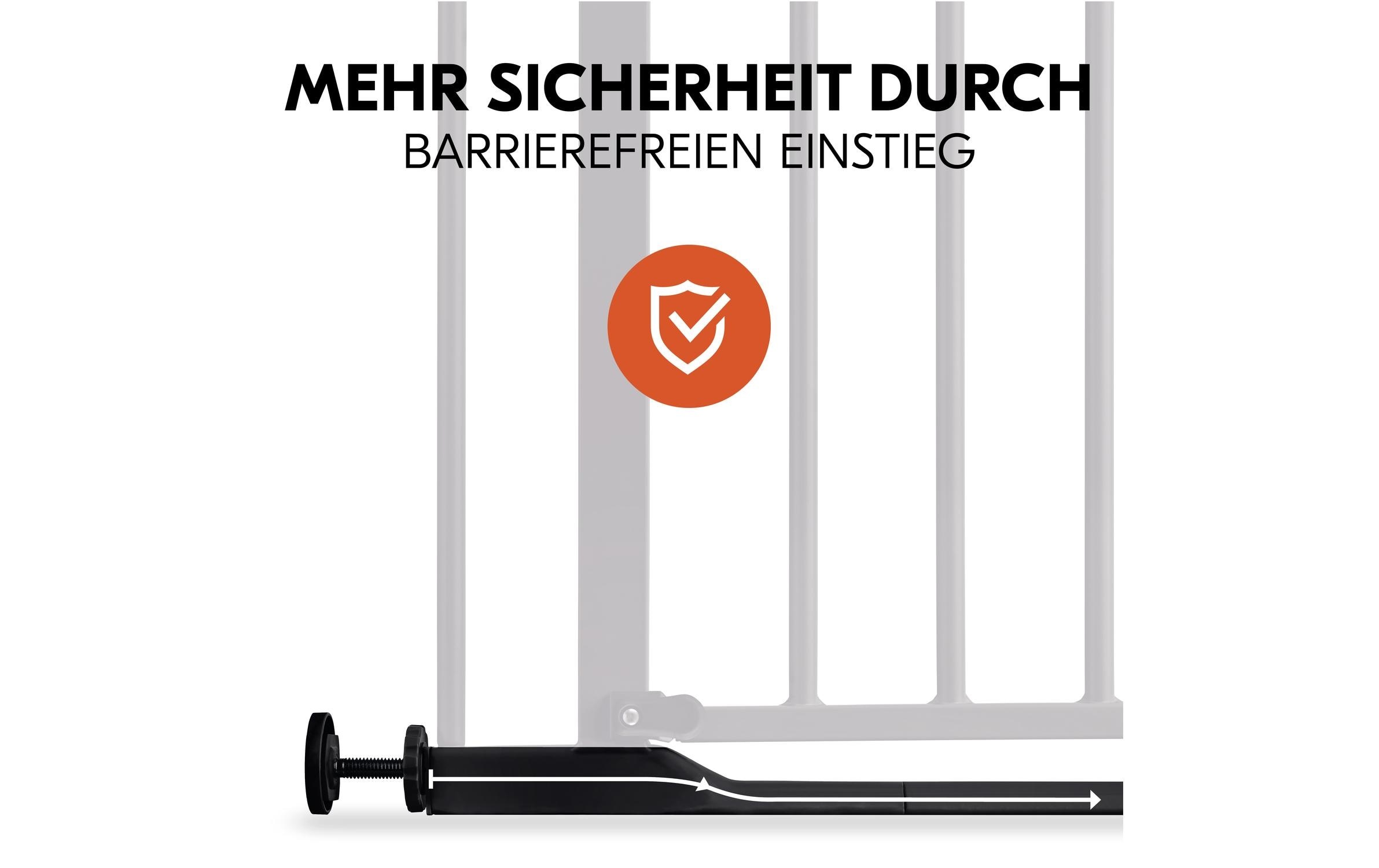 Hauck Türschutzgitter »Clear Step Autoclose 2 Schwarz«