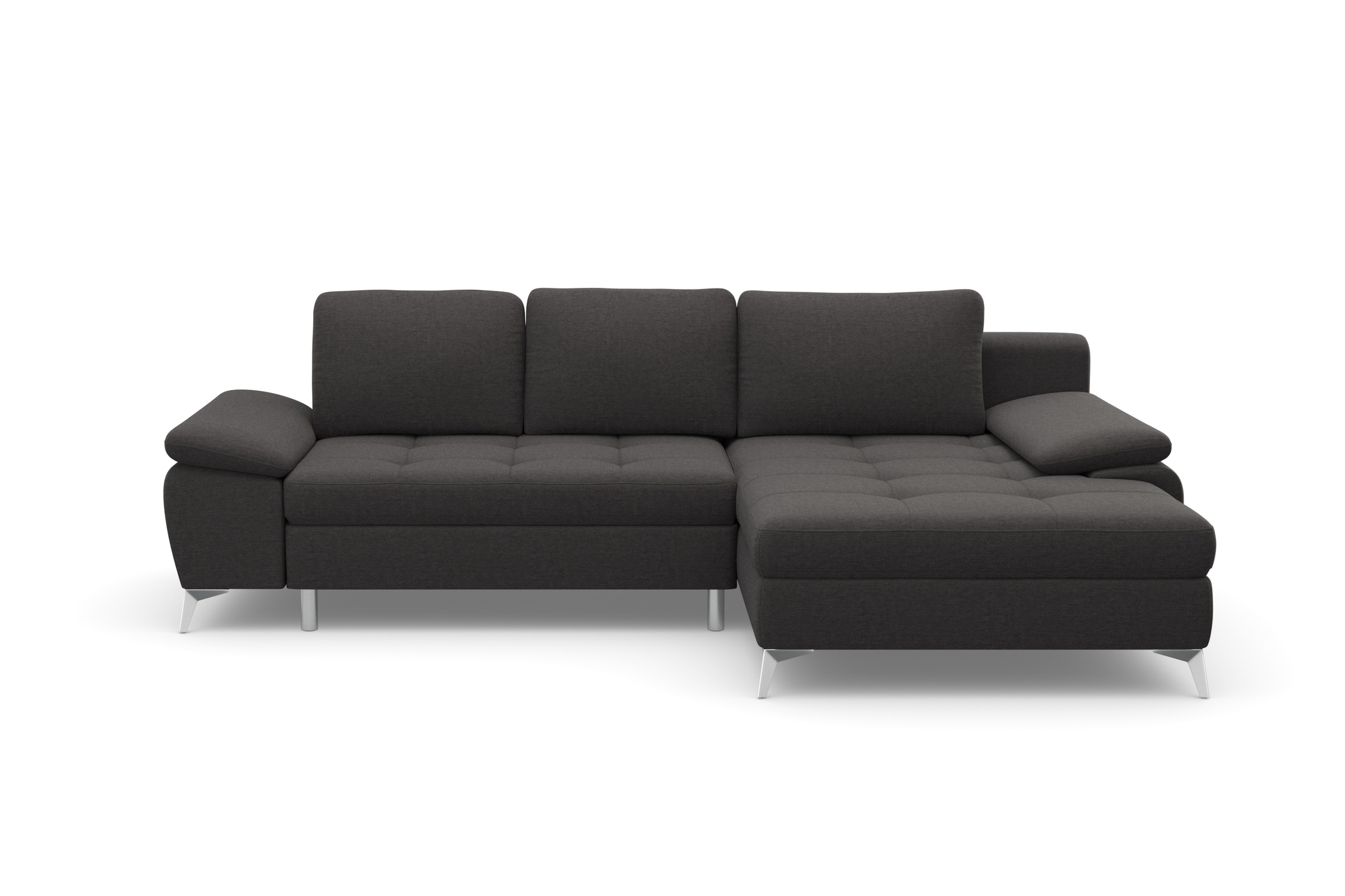 sit&more Ecksofa, mit Recamiere, wahlweise mit Bettfunktion und Bettkasten