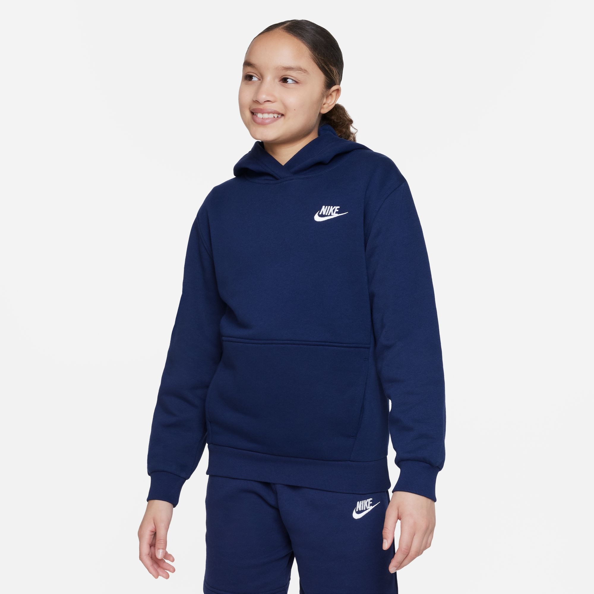 Nike Sportswear Kapuzensweatshirt »K NSW CLUB FLC HDY LBR«