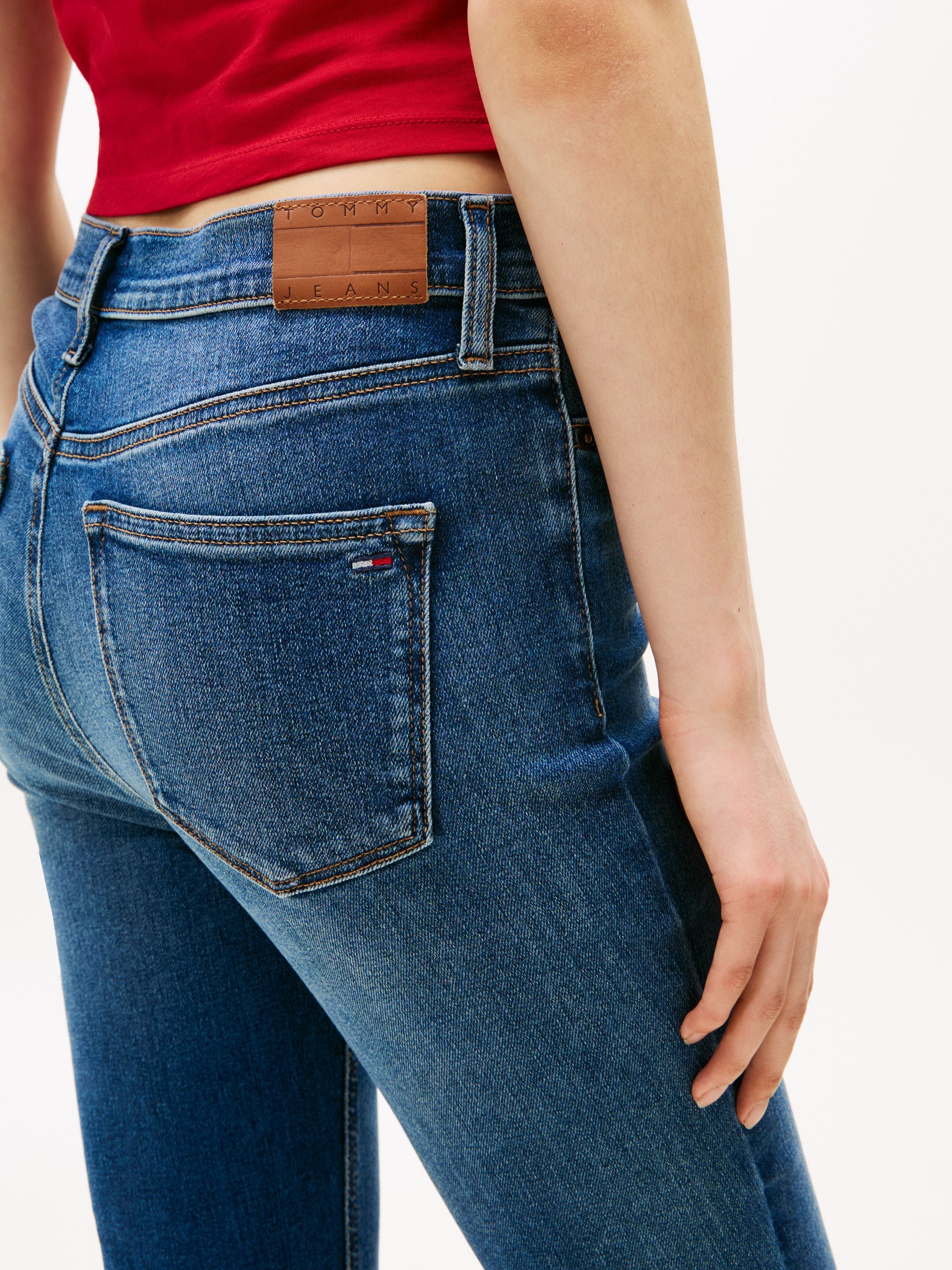 Tommy Jeans Skinny-fit-Jeans »Nora Mid Rise Skinny Fit«