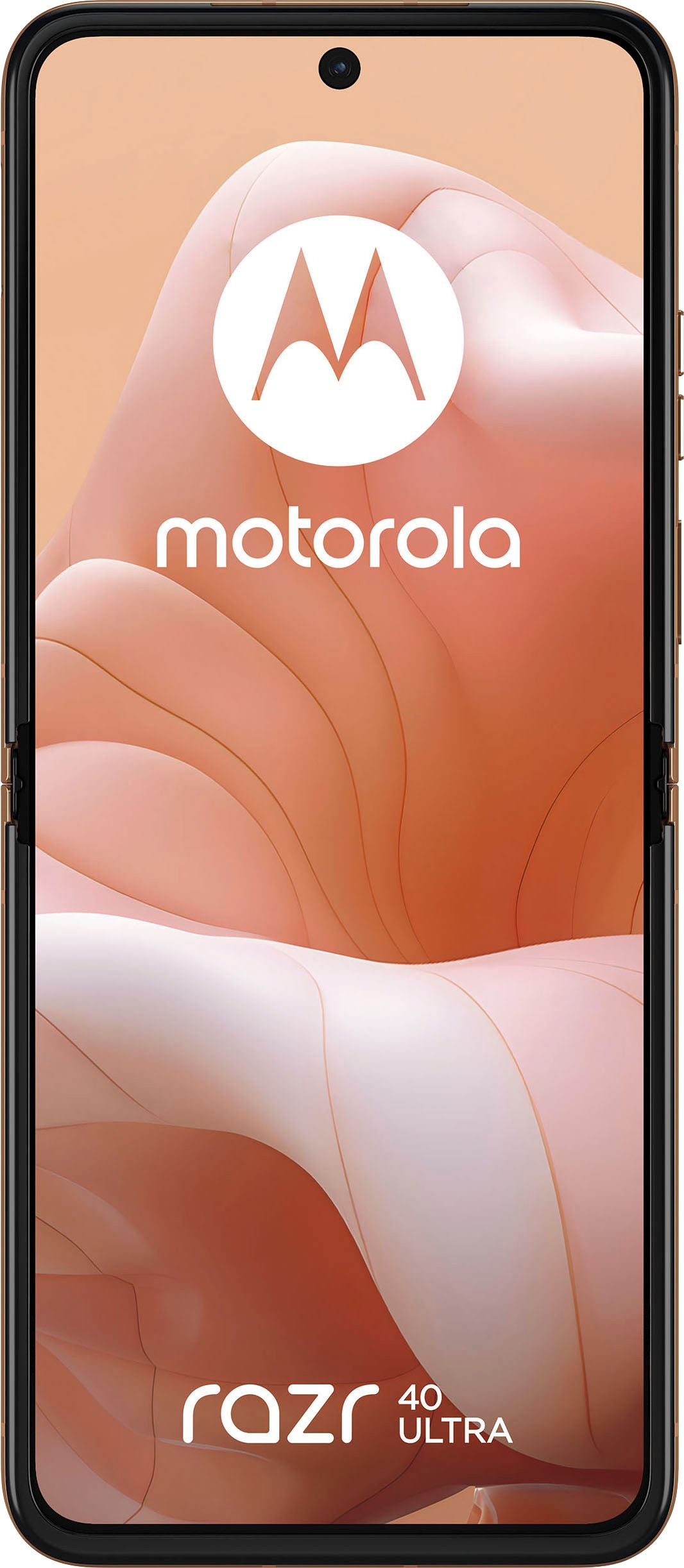 Motorola Smartphone »Motorola razr40 ultra« Peach Fuzz