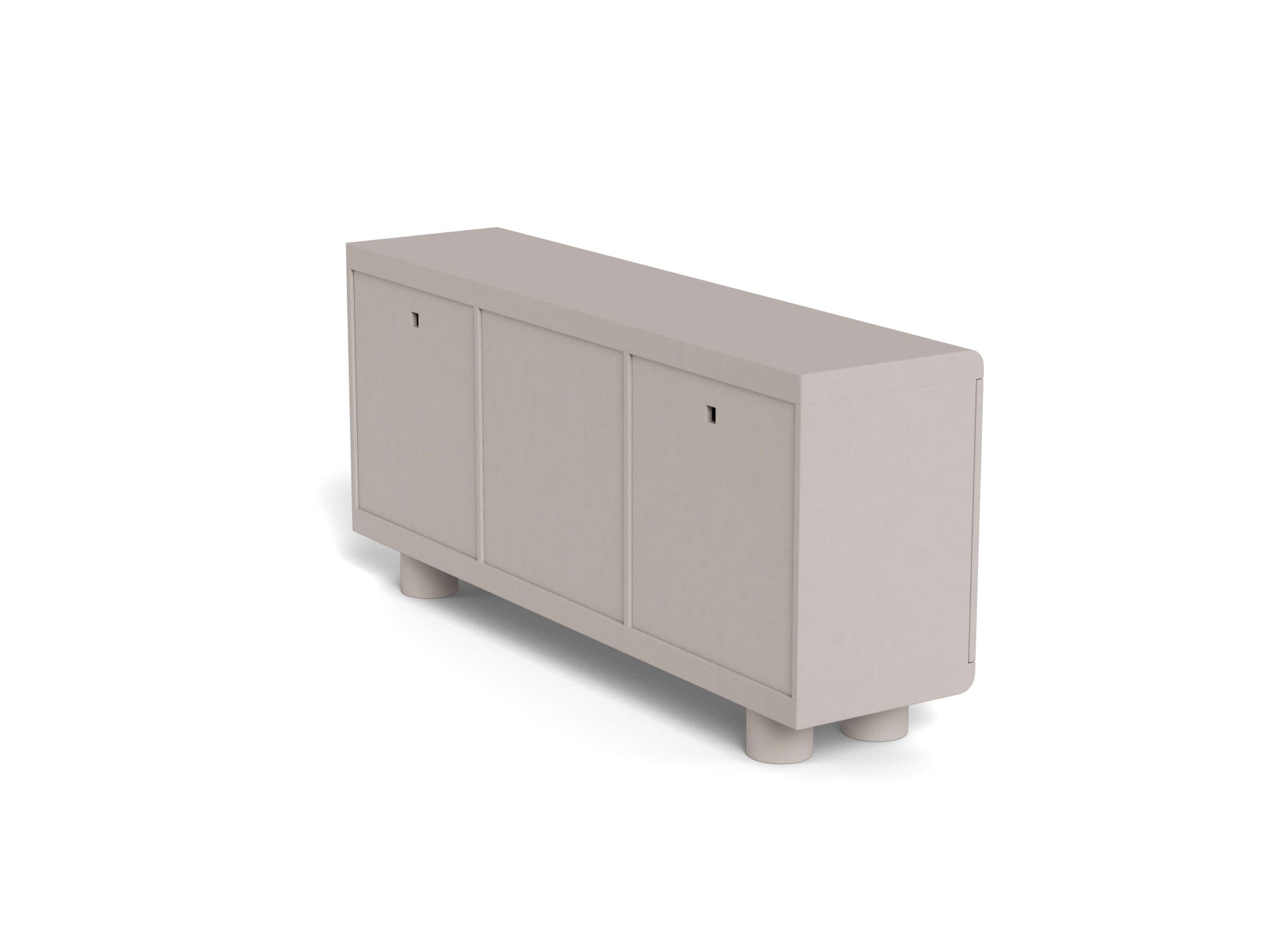 ACTONA GROUP Sideboard »Anrichte« Anrichte, 3 Böden, grau,160x40x75