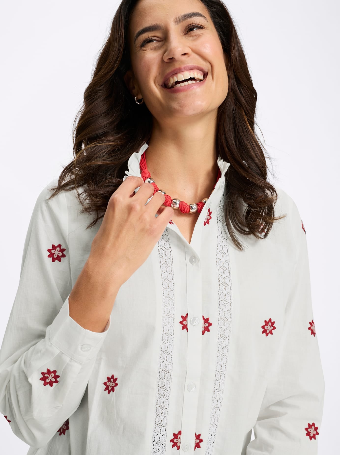 Inspirationen Blouse en dentelle