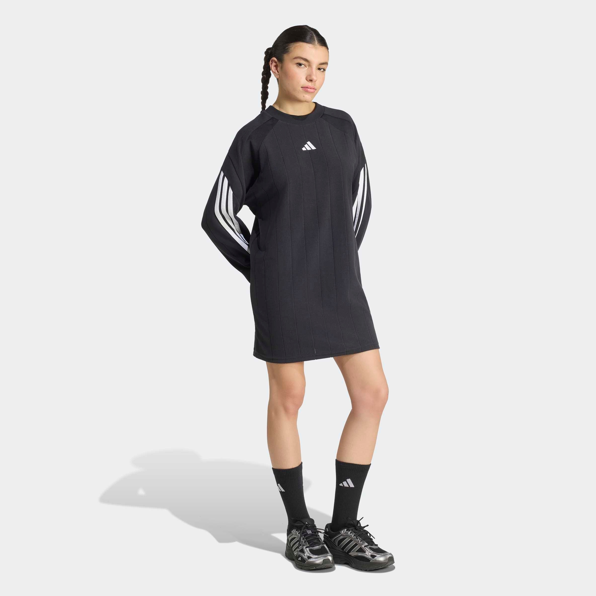 Image of adidas Sportswear Shirtkleid "HOUSE OF TIRO DRESS" für Erwachsene, ohne Verschluss, mit sportlichem Stil