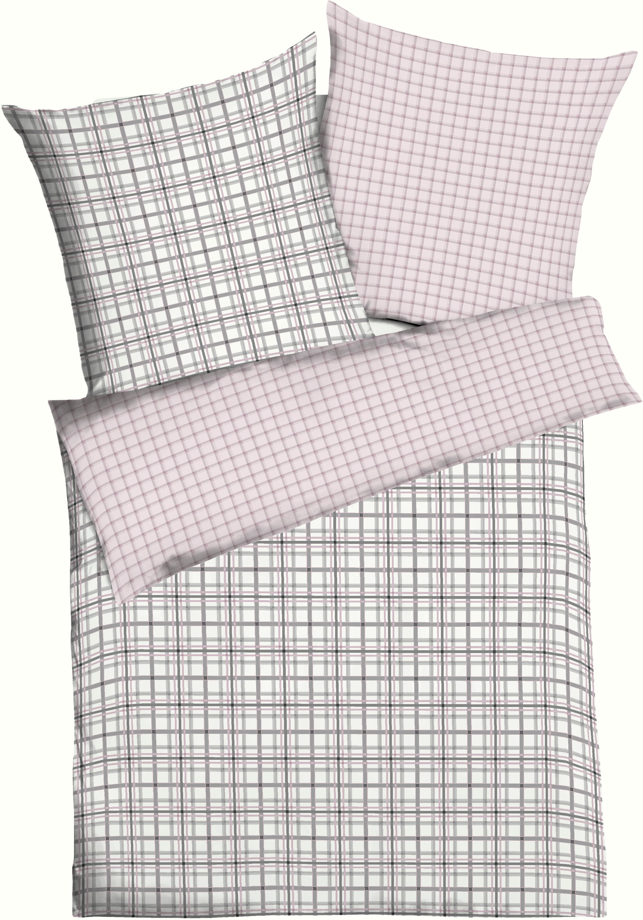 Image of Kaeppel Wendebettwäsche "Plaid" 2 Stk. angenehm wärmend