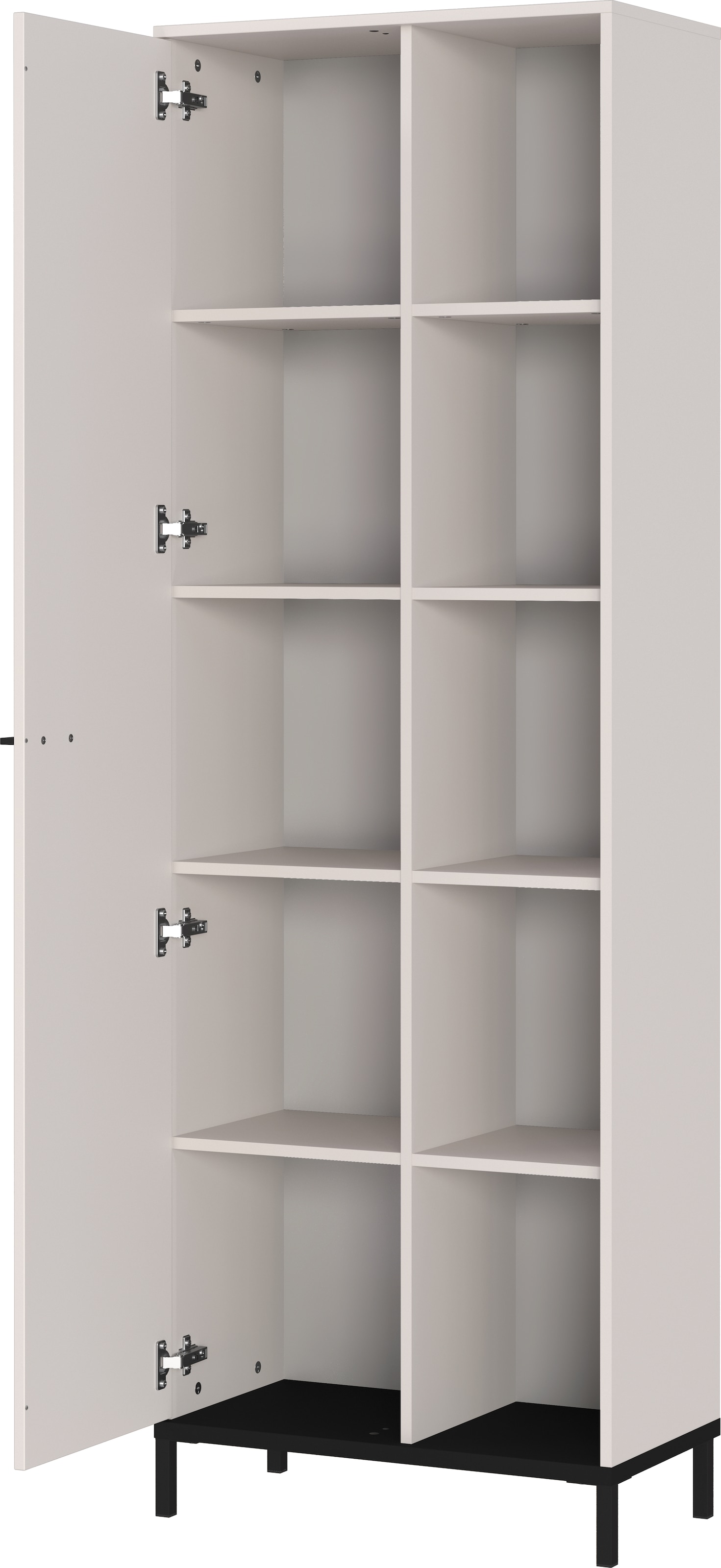 GERMANIA Aktenschrank »GW-Rovigo, mit offenem Regal,« 1 Stk. tlg. spiegelverkehrt montierbar, Höhe 190 cm, Made in Germany