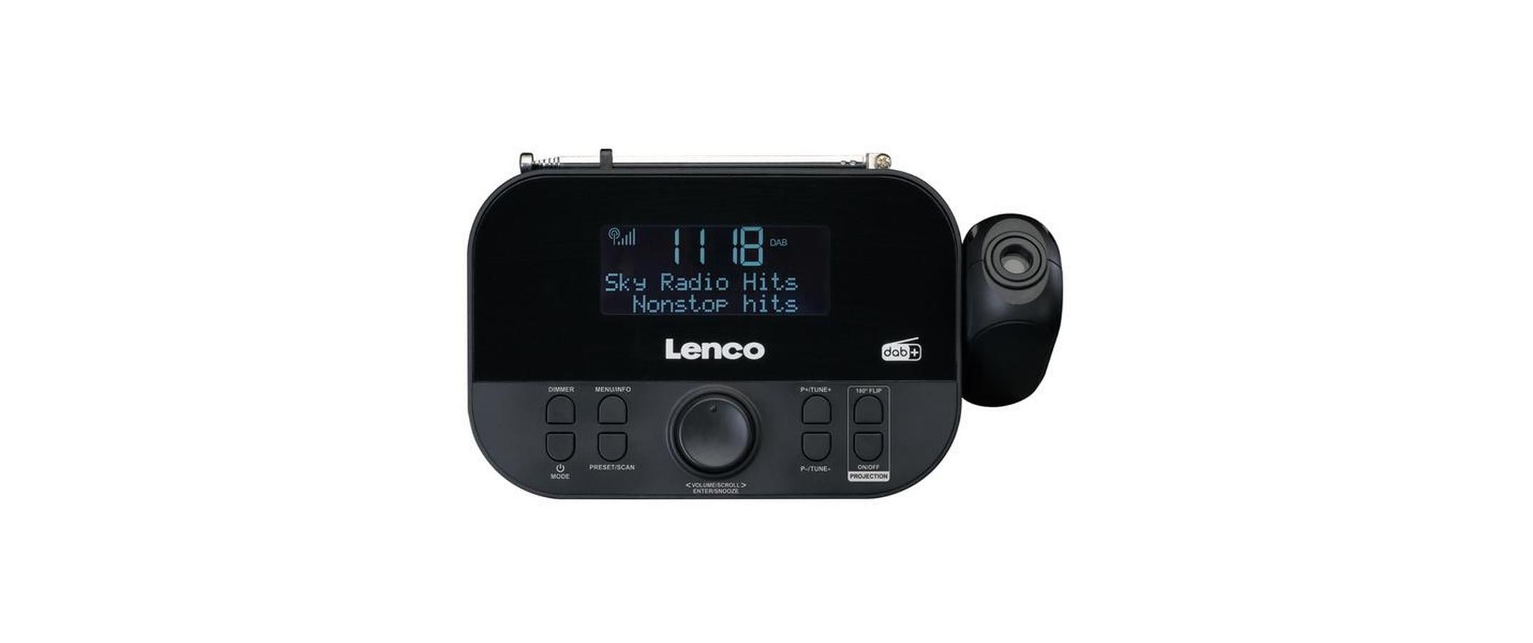 Lenco Radiowecker »CR-615BK Schwarz«