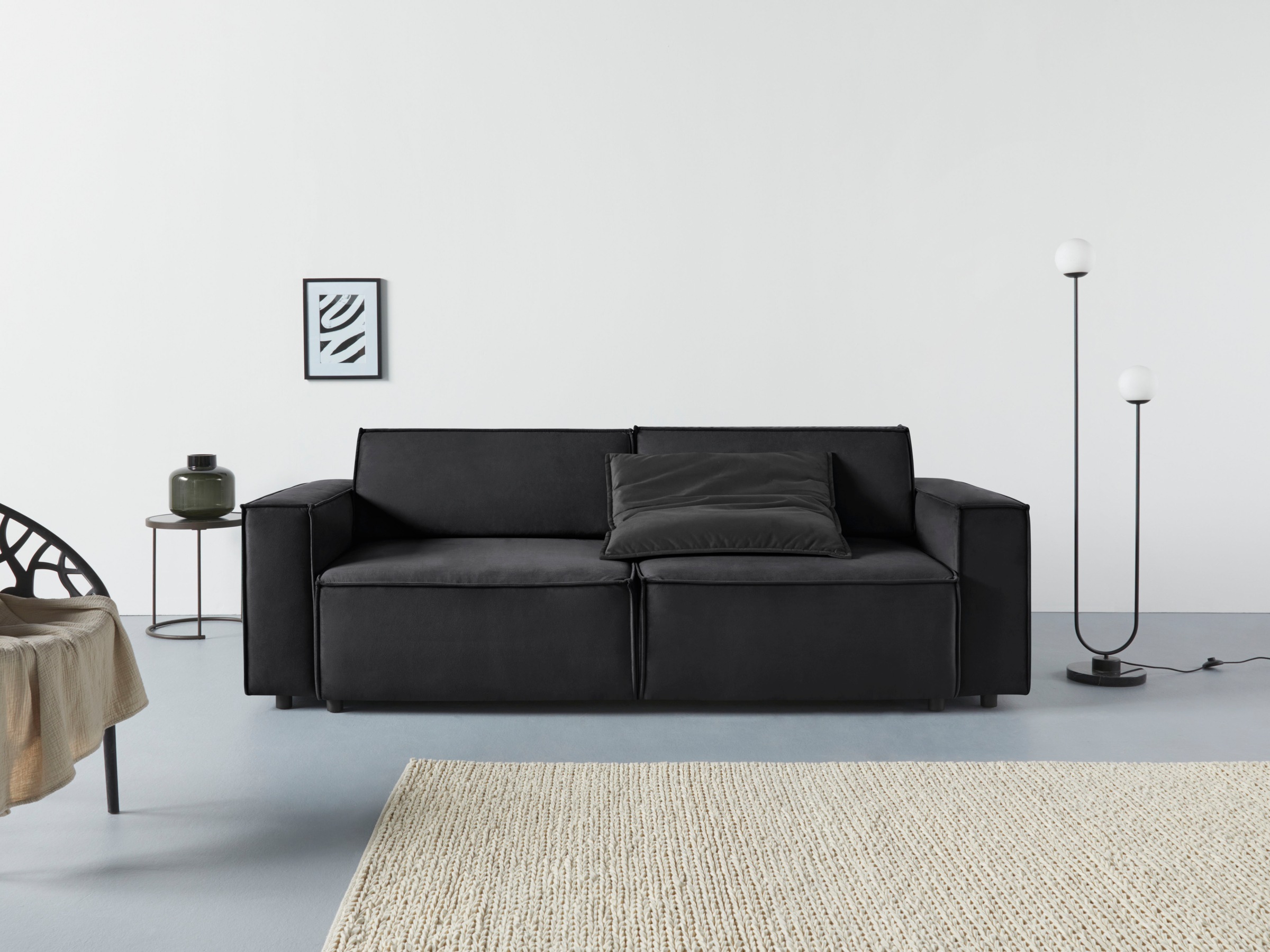 INOSIGN Schlafsofa »Marva«, incl. Bettfunktion und Bettkasten, Federkern