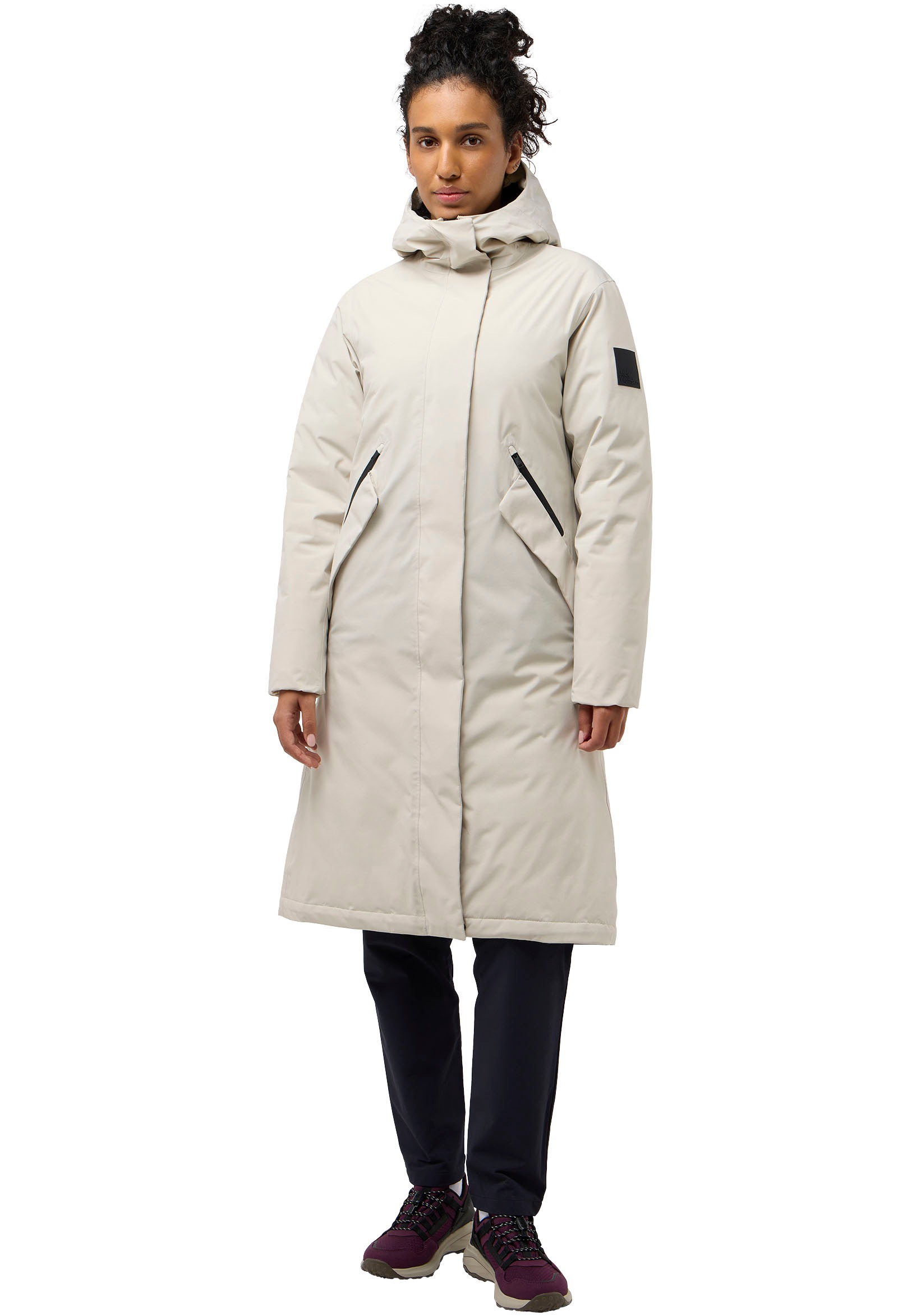 Image of Jack Wolfskin Daunenmantel "BRANDENBURGER" Wärmend, winddicht, Übergangsjacke