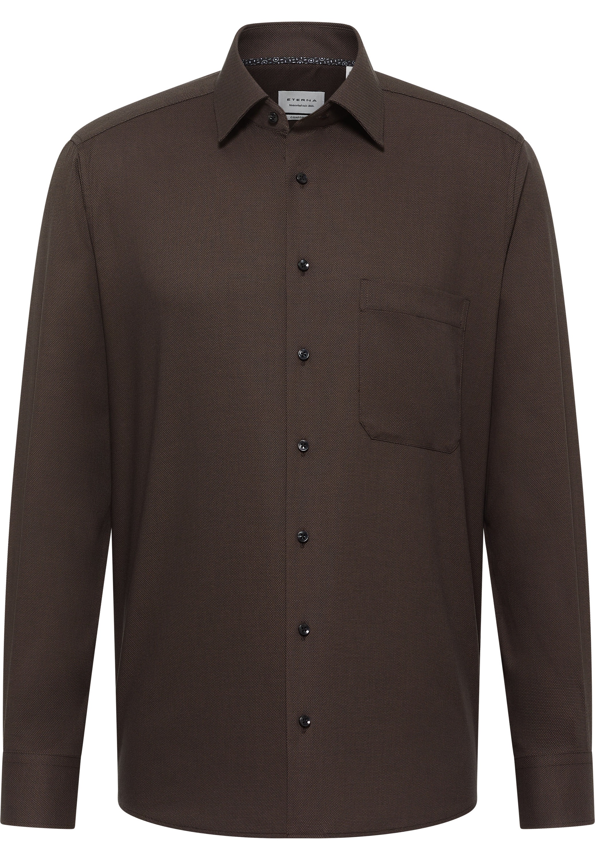 Eterna Langarmhemd »COMFORT FIT« NON IRON (bügelfrei)