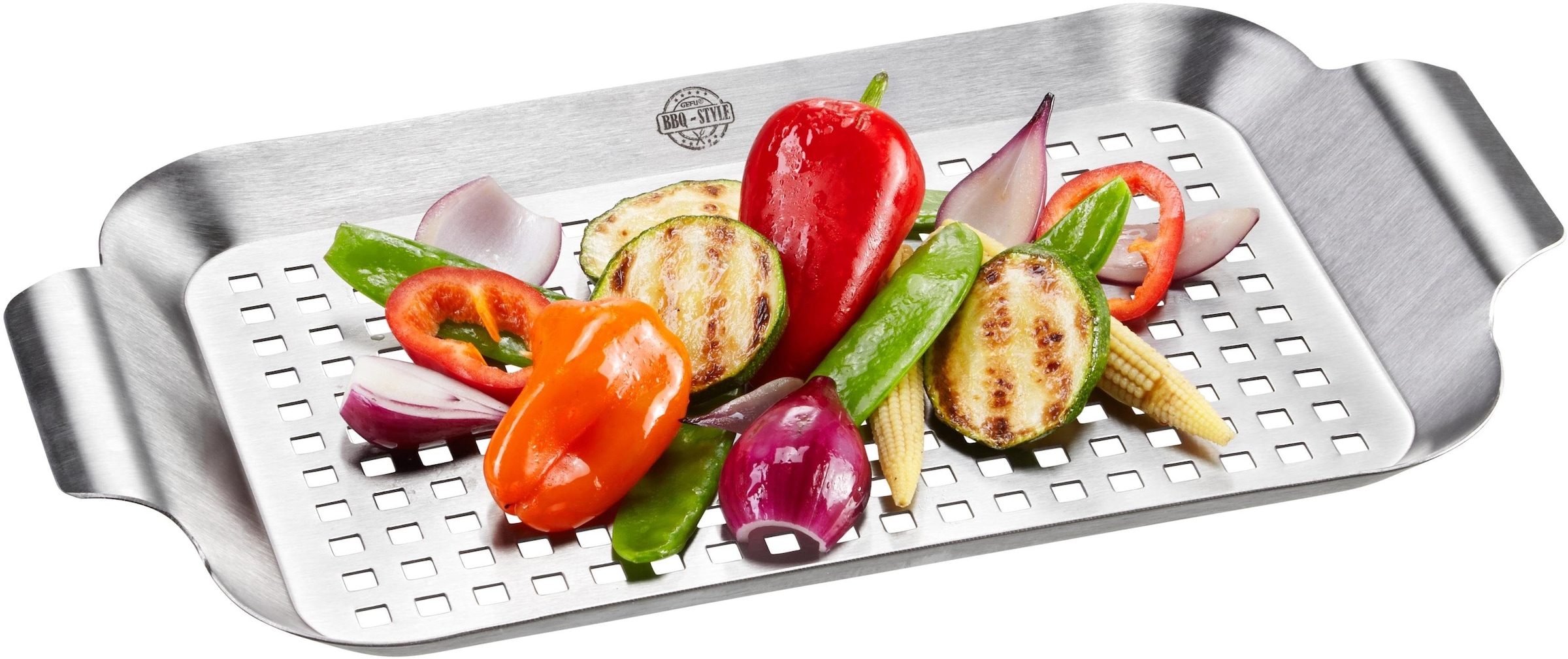 Image of GEFU Grillpfanne "BBQ" Edelstahl 1 Stk. tlg.