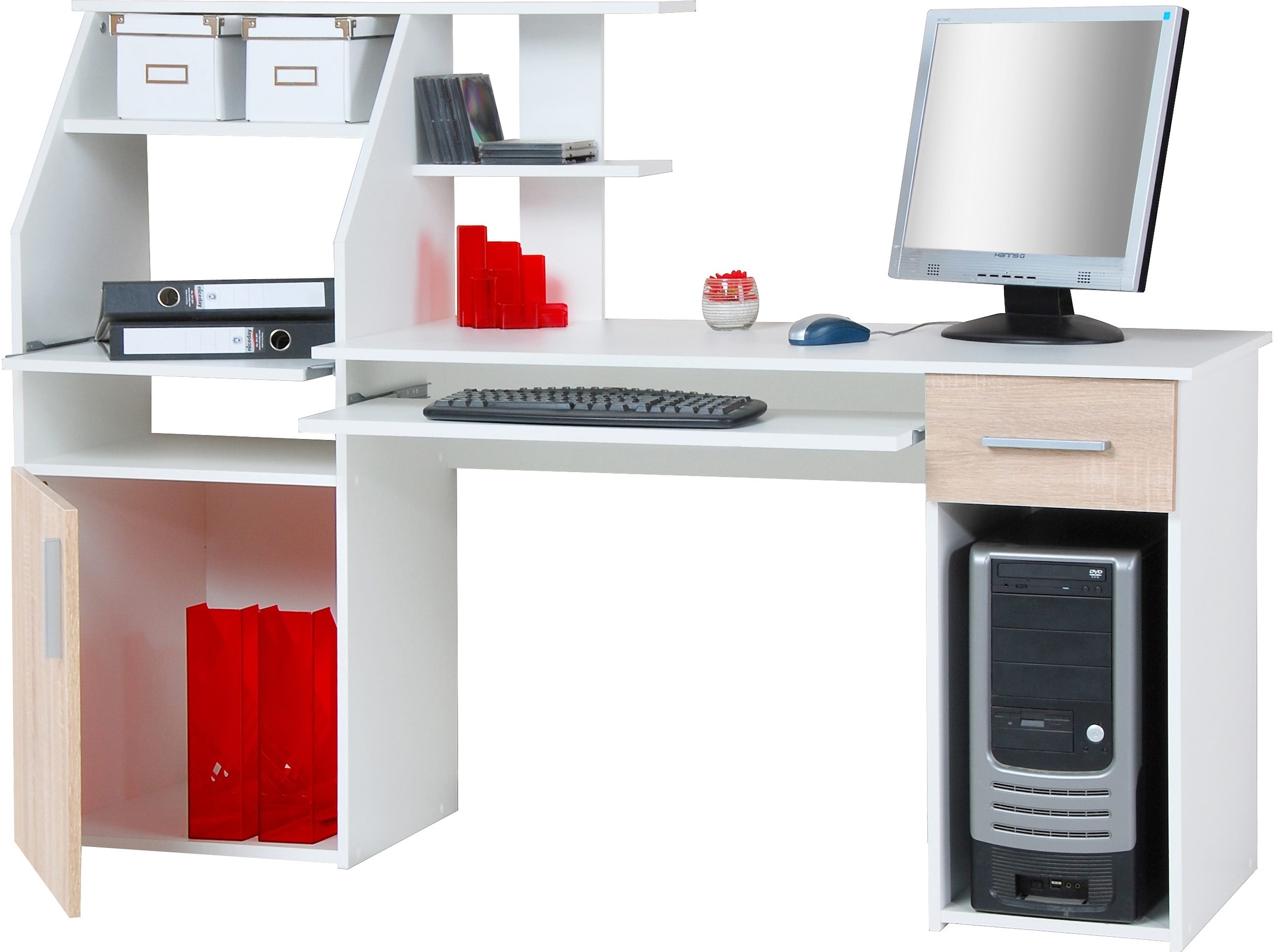 VOGL Möbelfabrik Schreibtisch »Don«, Tastaturauszug, mit kaufen Germany Made in jetzt