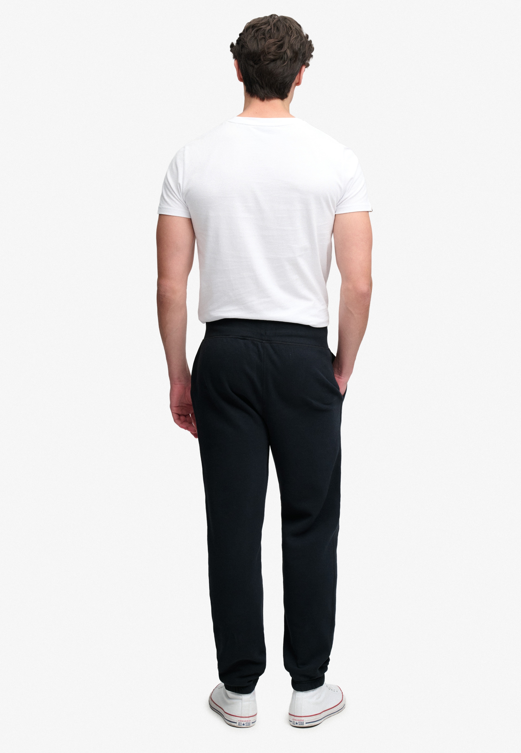 Superdry Sweathose »ESSENTIAL COMPANY LOGO JOGGER«  Baumwollmischung, relaxed fit