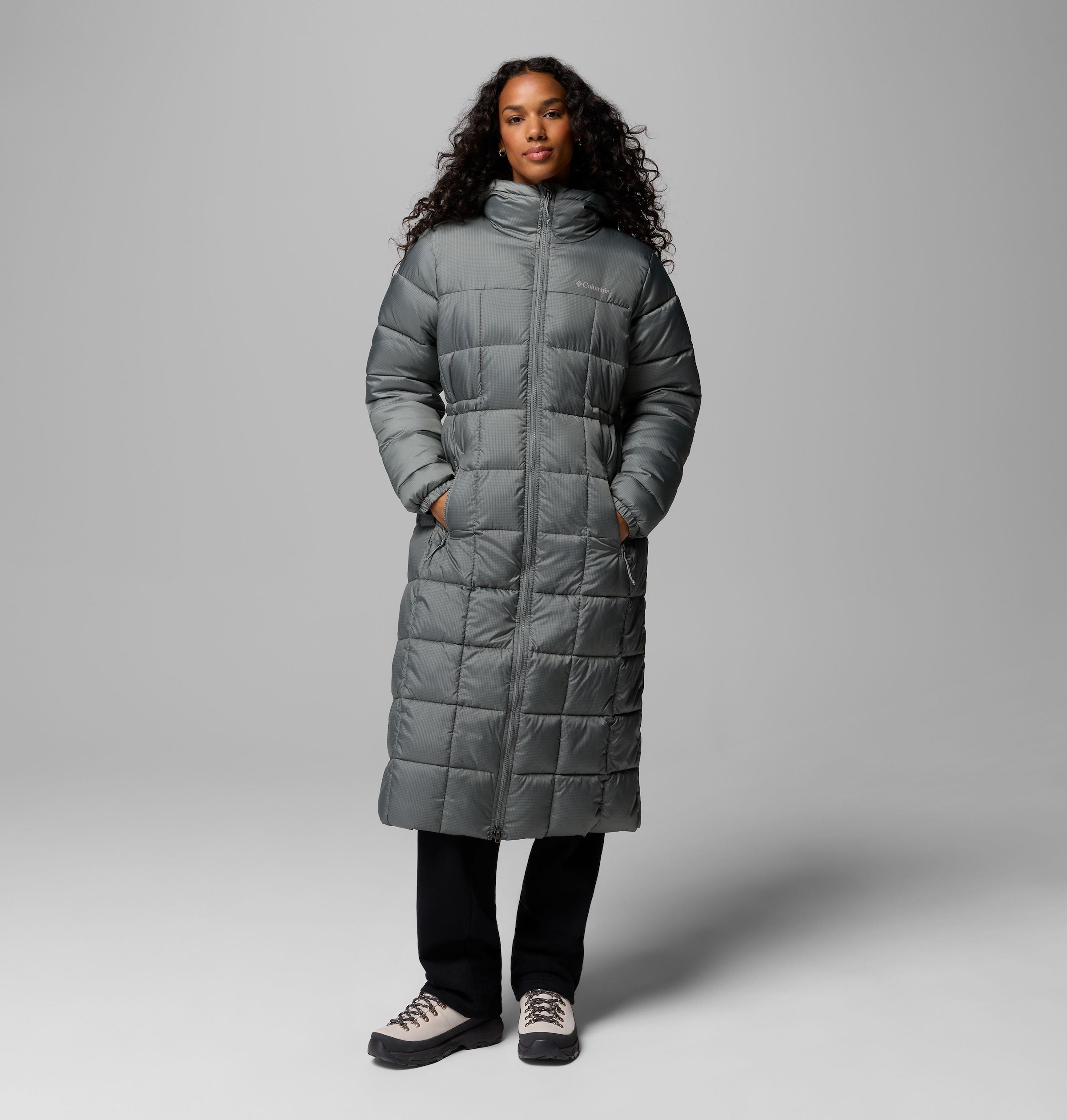 Columbia Manteau d'hiver »Puffect III Long Jacket« imperméable, coupe-vent, rembourrage isolant thermique