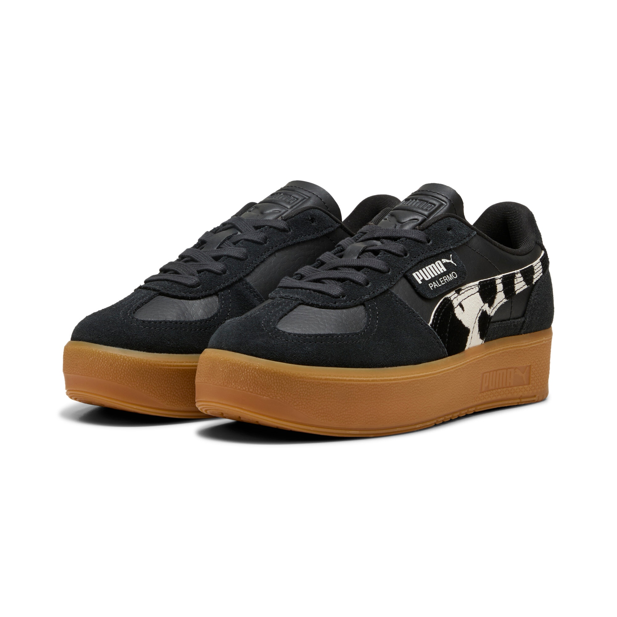 Image of PUMA Sneaker "PALERMO ELEVATA WILD INSTINCT WNS" für vielseitige Aktivitäten, mit herausnehmbarer Innensohle