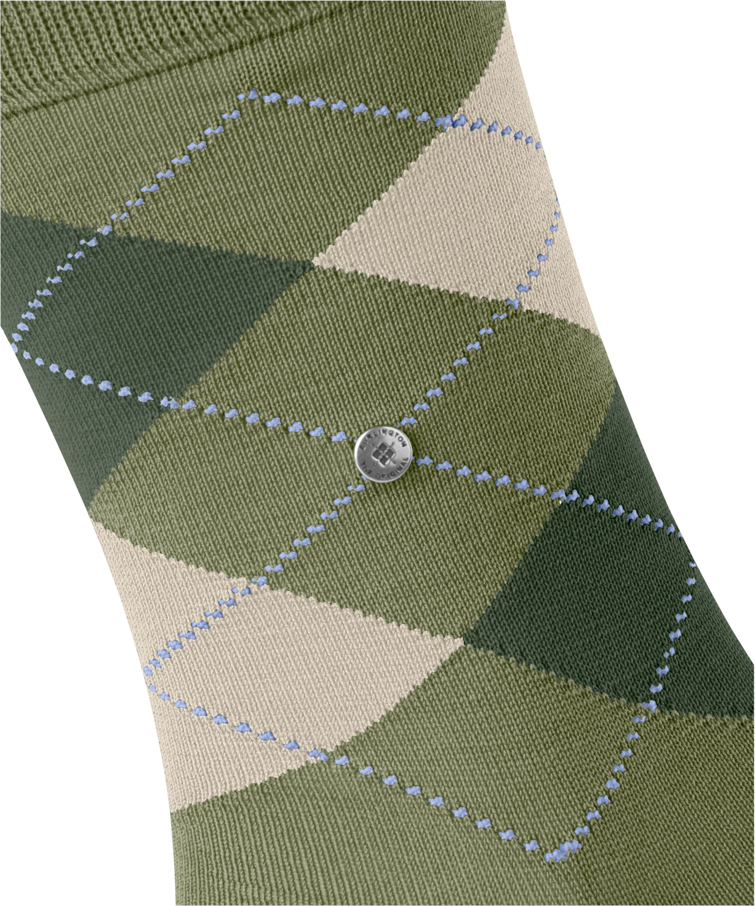 Burlington Chaussettes »Manchester« taille unique 40-46, motif argyle, clip Burlington
