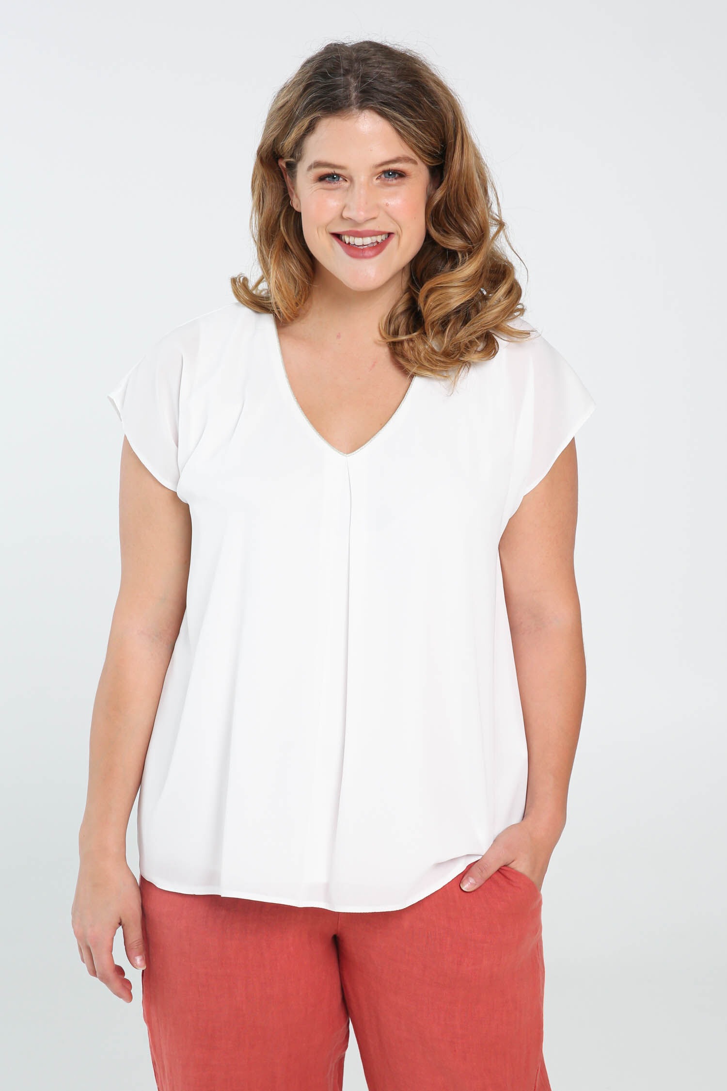 Klassische Bluse »Kurze Ärmel«