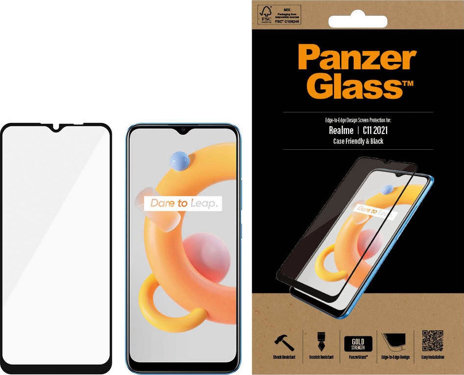 Image of PanzerGlass Displayschutzglas »Realme C11 2021 CF«, (1 St.) bei Ackermann Versand Schweiz