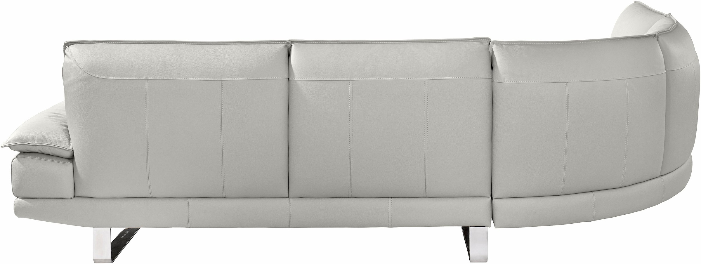 CALIA ITALIA Canapé d'angle »Dave, italienisches Designsofa mit erstklassigem Sitzkomfort, L-Form« mit tollen Lederbezügen