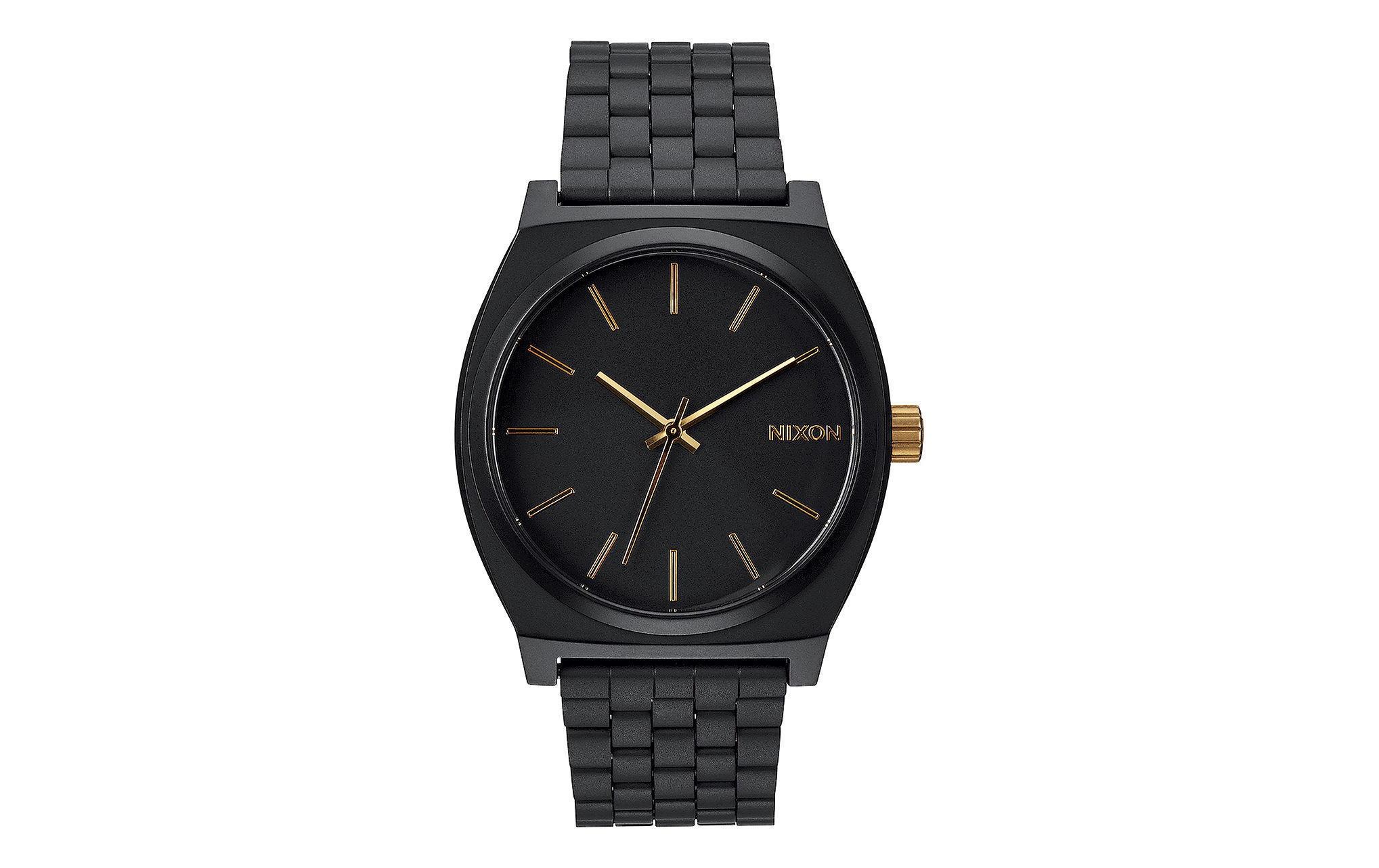 Image of Nixon Chronograph »Time Teller Matte Black Goldfarben 37 mm« bei Ackermann Versand Schweiz