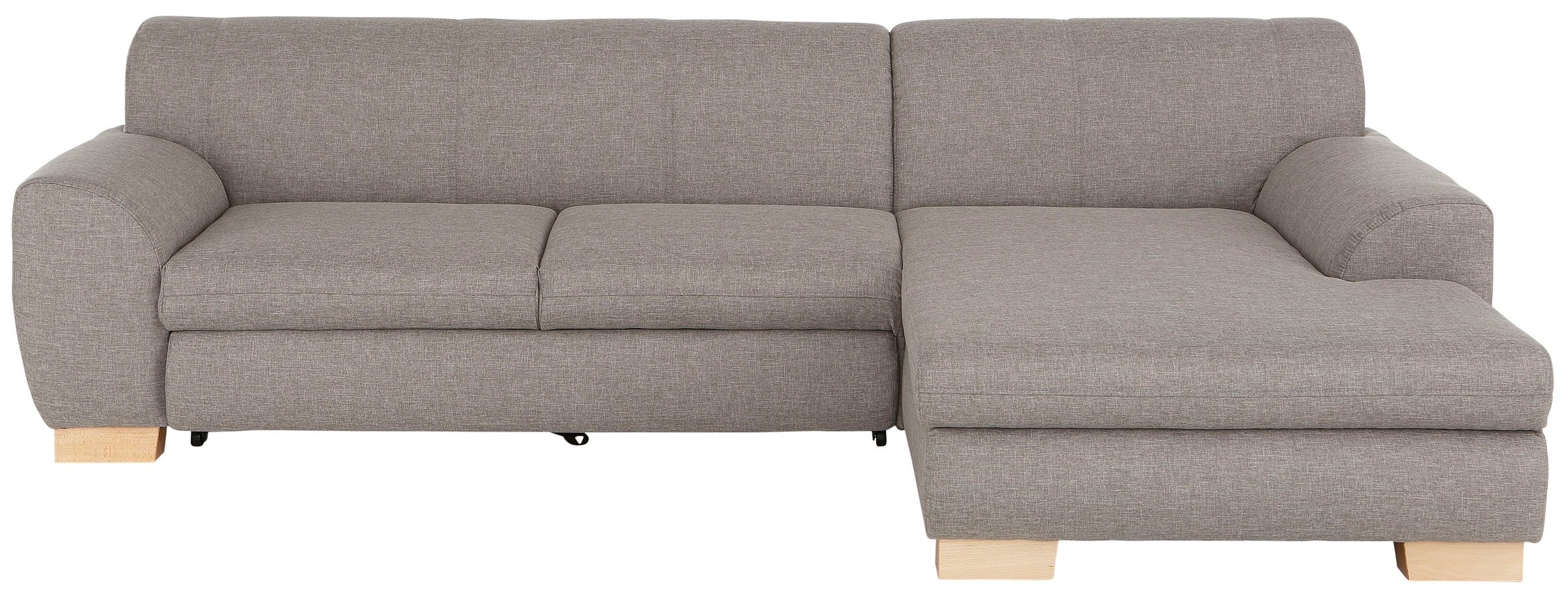Home affaire Ecksofa »Nika L-Form«, Polsterecke, Struktur fein oder Melrose/Struktur, mit Bettfunktion