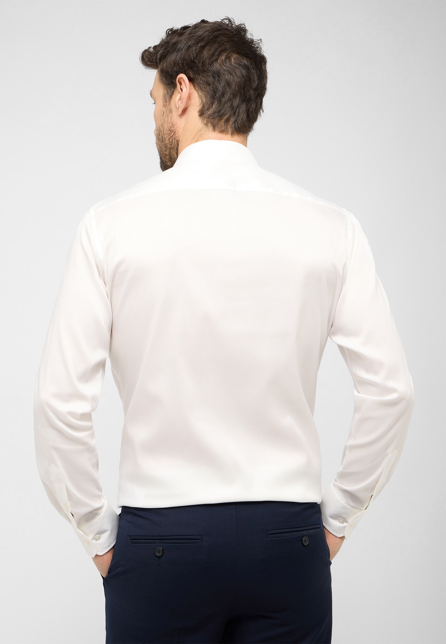 Eterna Langarmhemd »MODERN FIT« EASY IRON (bügelleicht)