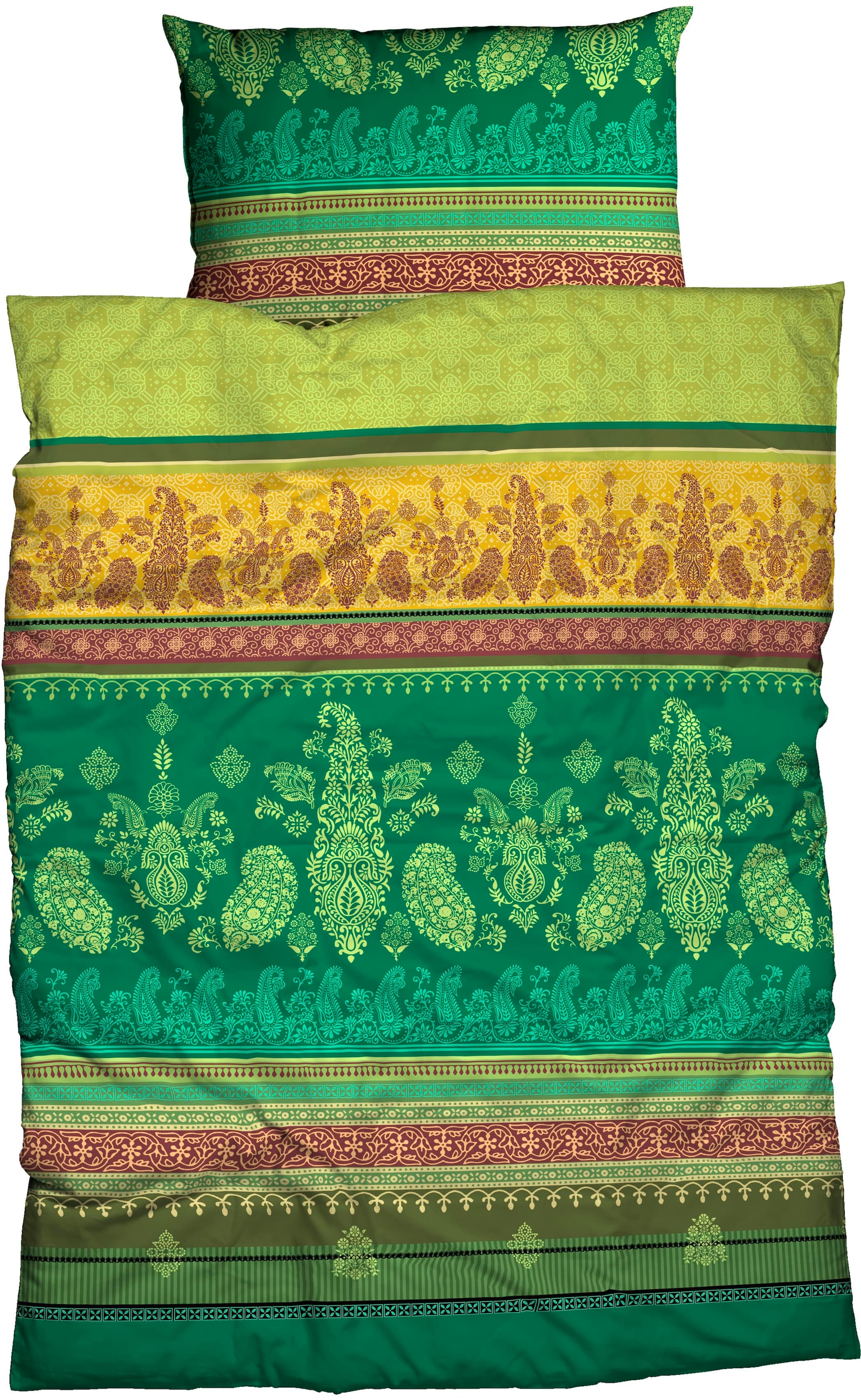 Image of CASATEX Bettwäsche "Esa" 3 Stk. Ornamente und Blüten Design