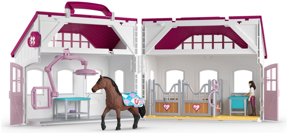 Schleich® Spielwelt »HORSE CLUB, Pferdeklinik Heilende Hufe (42787)«