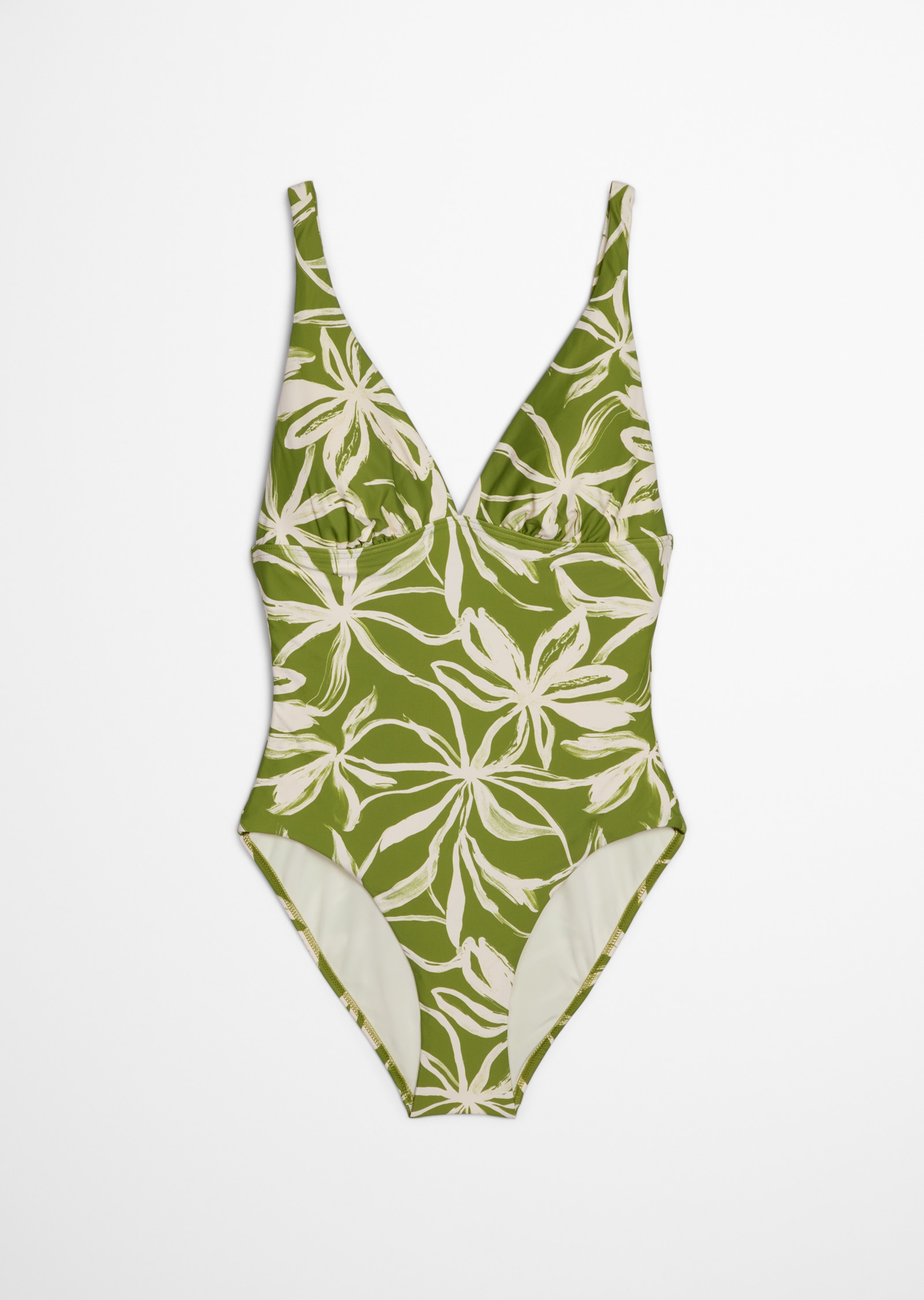 Marc O'Polo Badeanzug »Shiny Abstract Flower AOP«