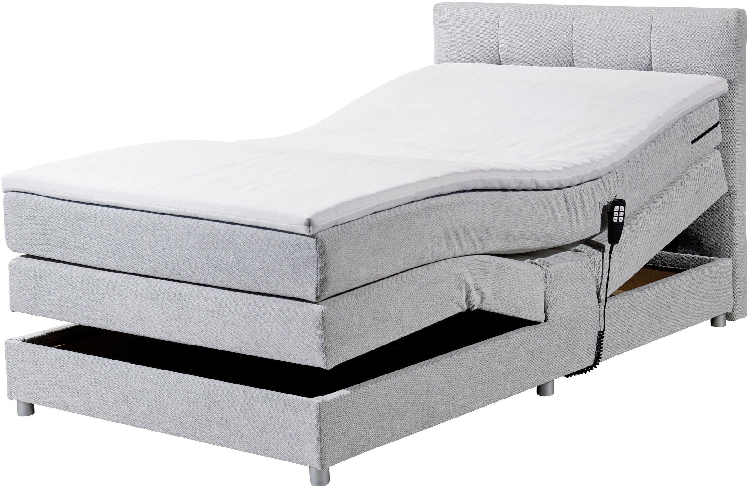 ED EXCITING DESIGN Lit boxspring »Toulouse B« inkl. Motor